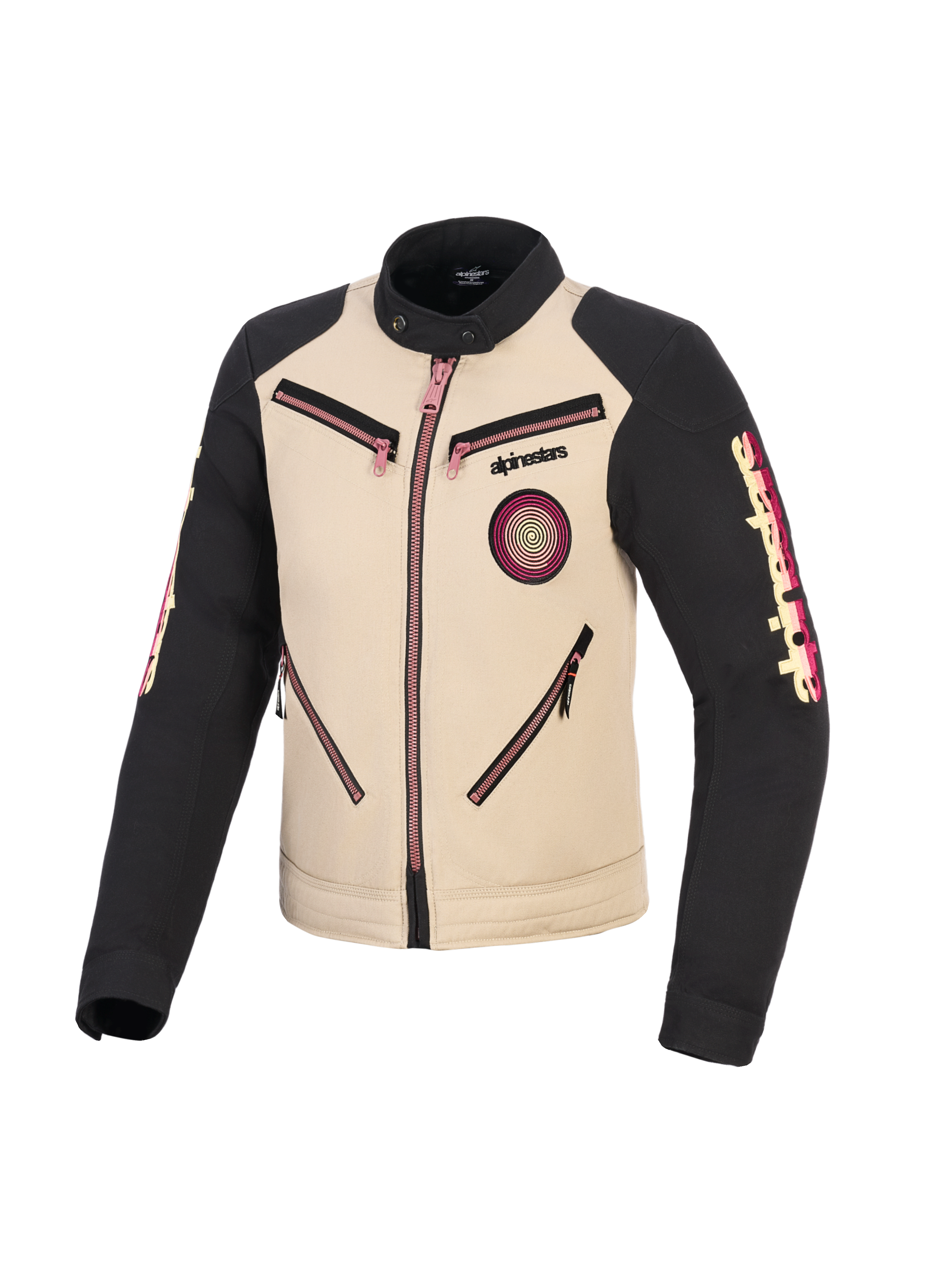 Alpinestars バイクジャケット 黒/金 ステラ L レディース Woman Stella Grace - Black Motorcycle Jacket | Alpinestars®