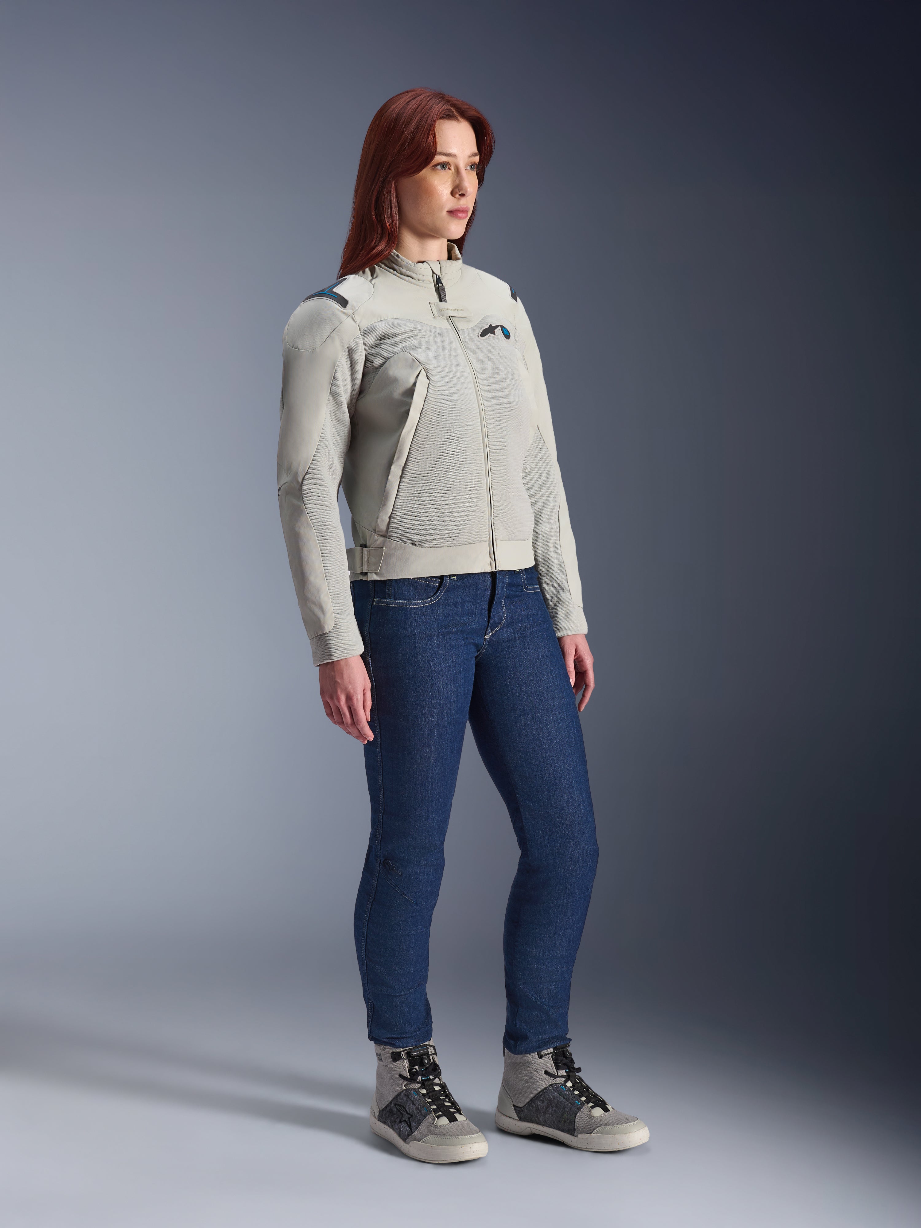 Stella Circal-1 Air - Blue Motorcycle Jacket | Alpinestars®