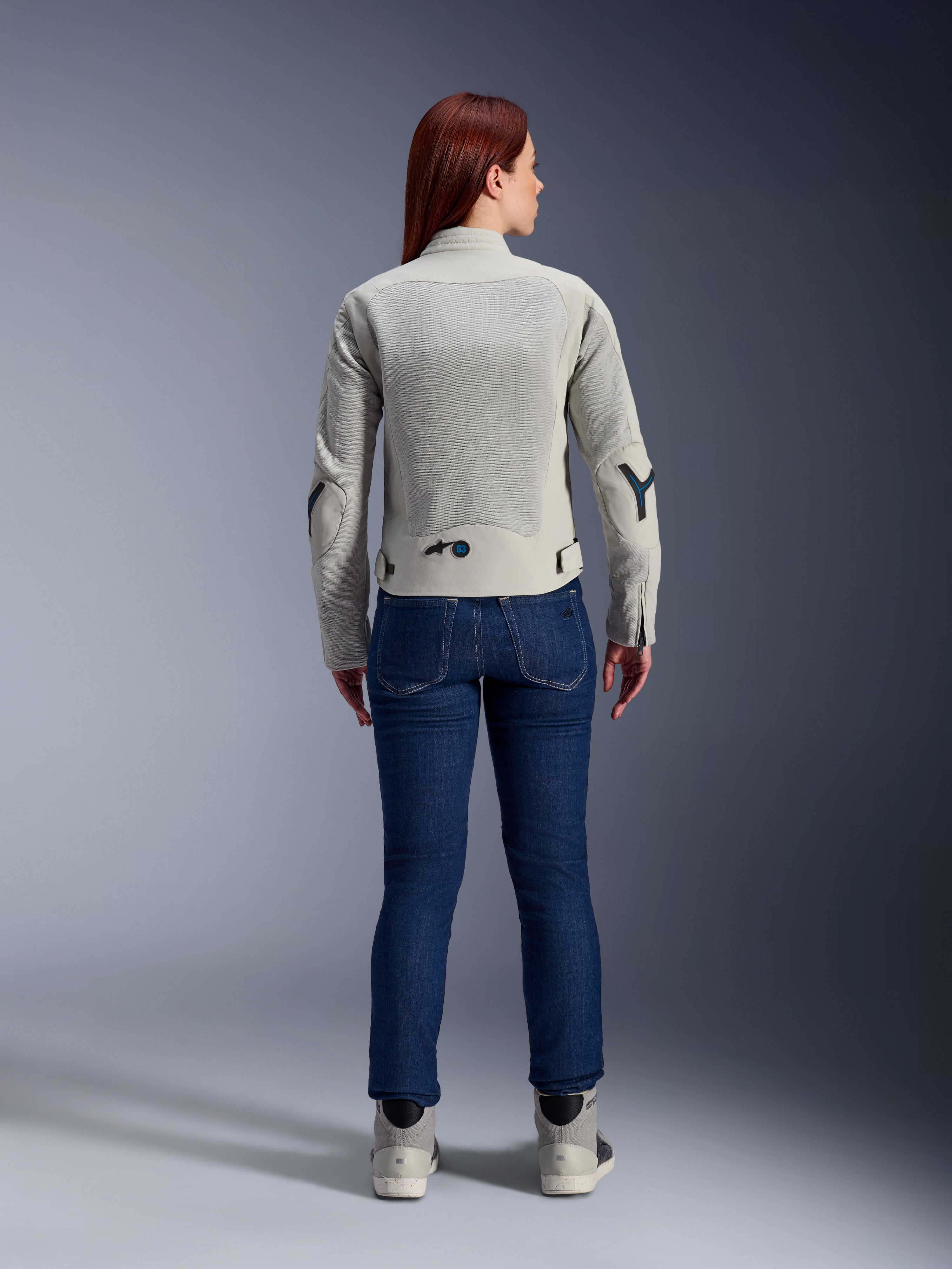 Stella Circal-1 Air - Blue Motorcycle Jacket | Alpinestars®