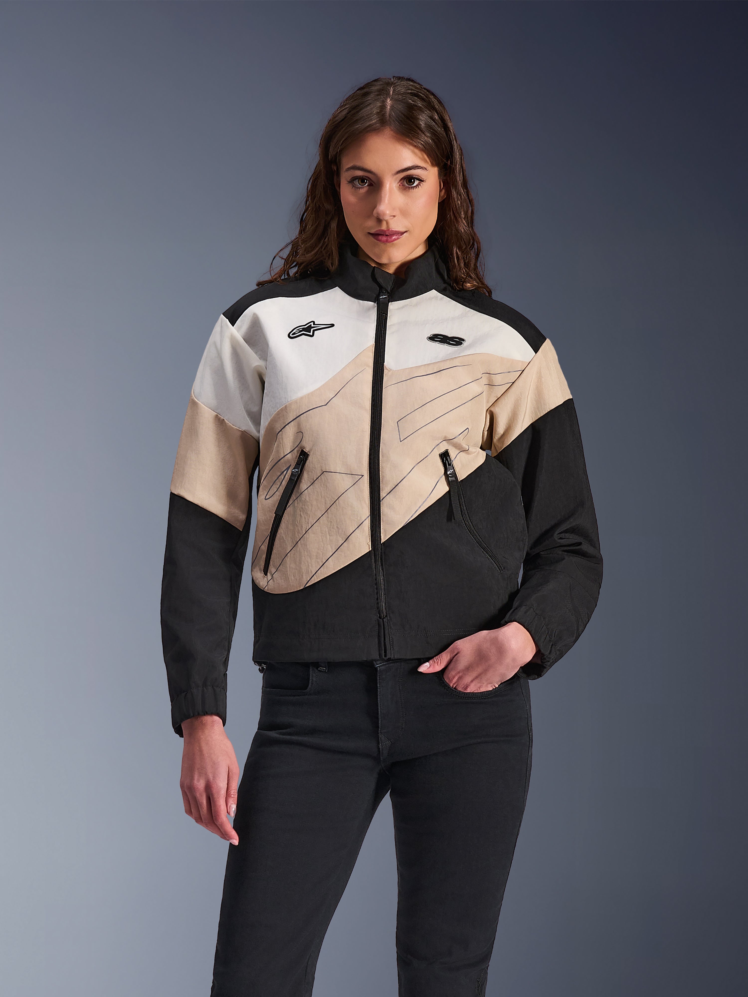 Stella Moshell - Sand Motorcycle Jacket | Alpinestars®
