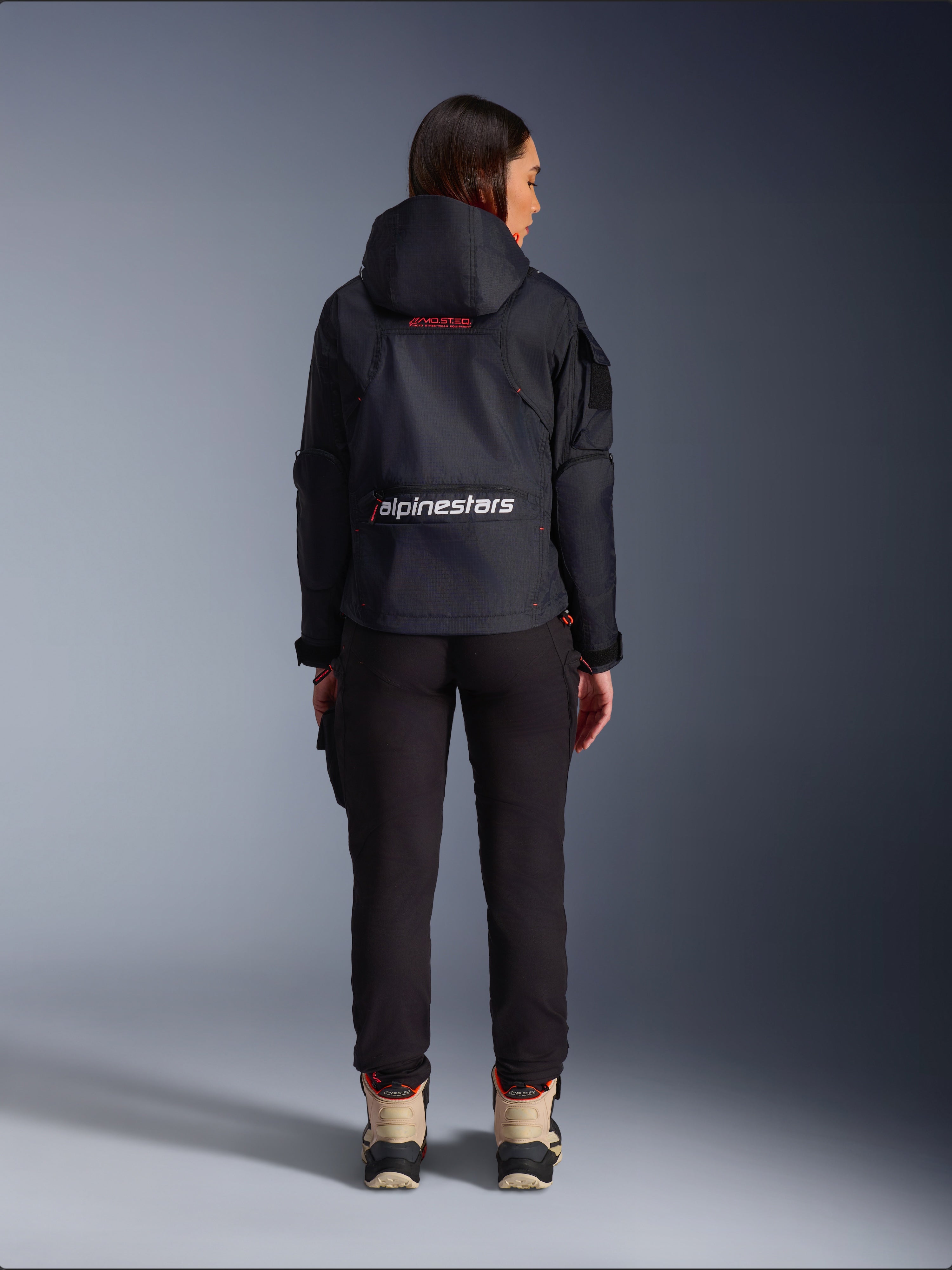 Actea - Black Motorcycle Pants | Alpinestars®