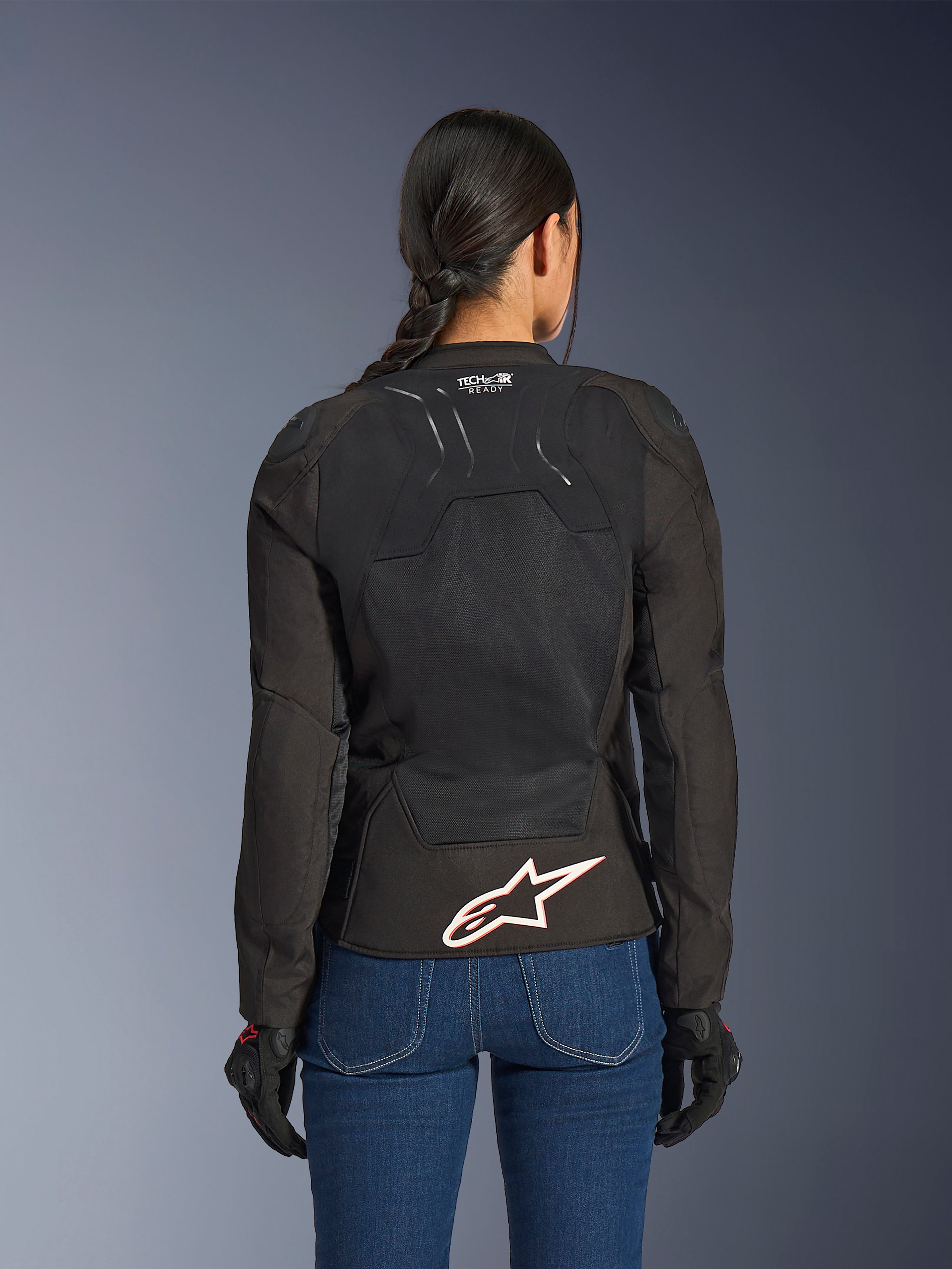 Stella SMX Air - Red Motorcycle Jacket | Alpinestars®