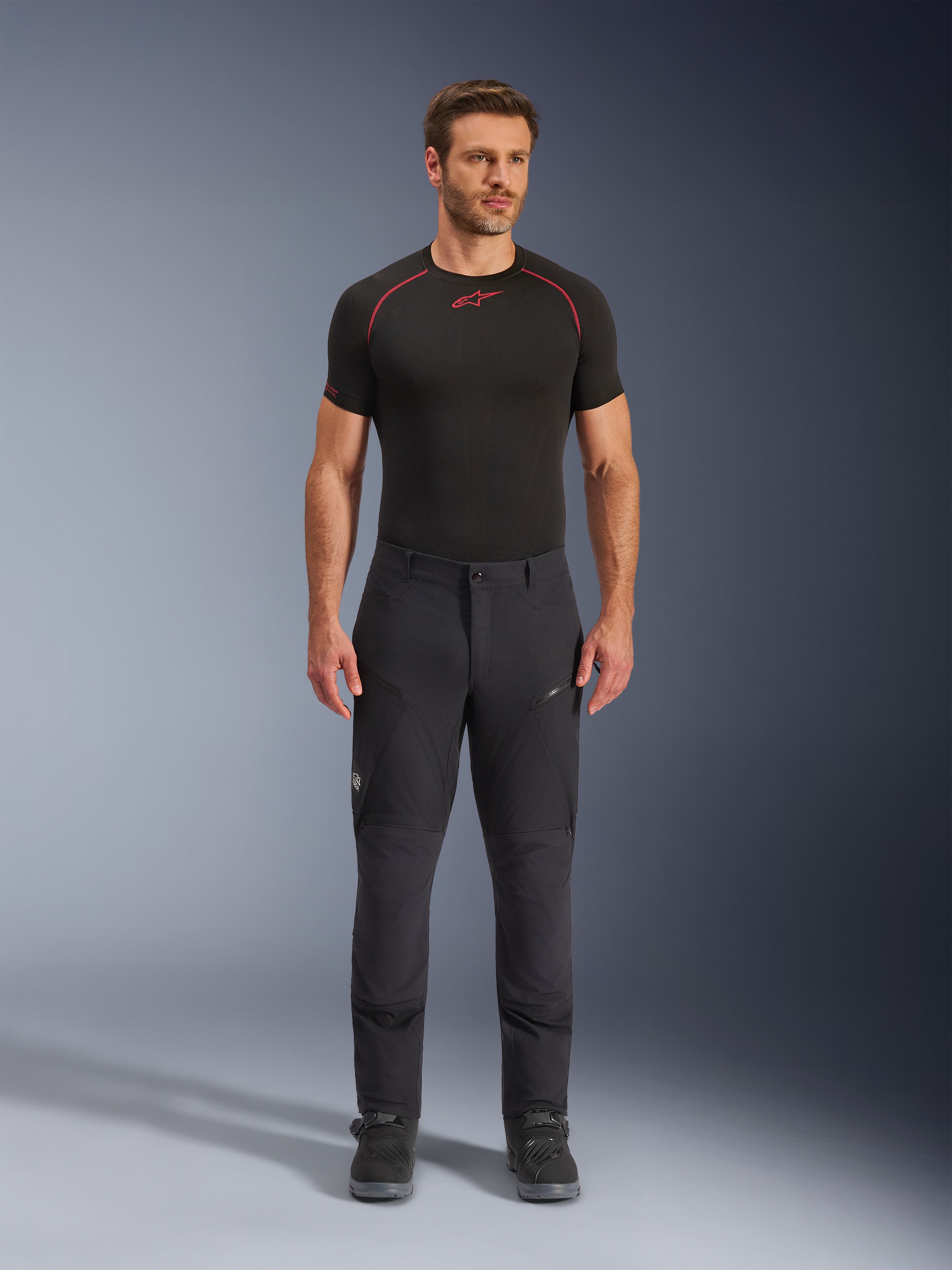 Flex-Ast Explorer - Black Motorcycle Pants | Alpinestars®