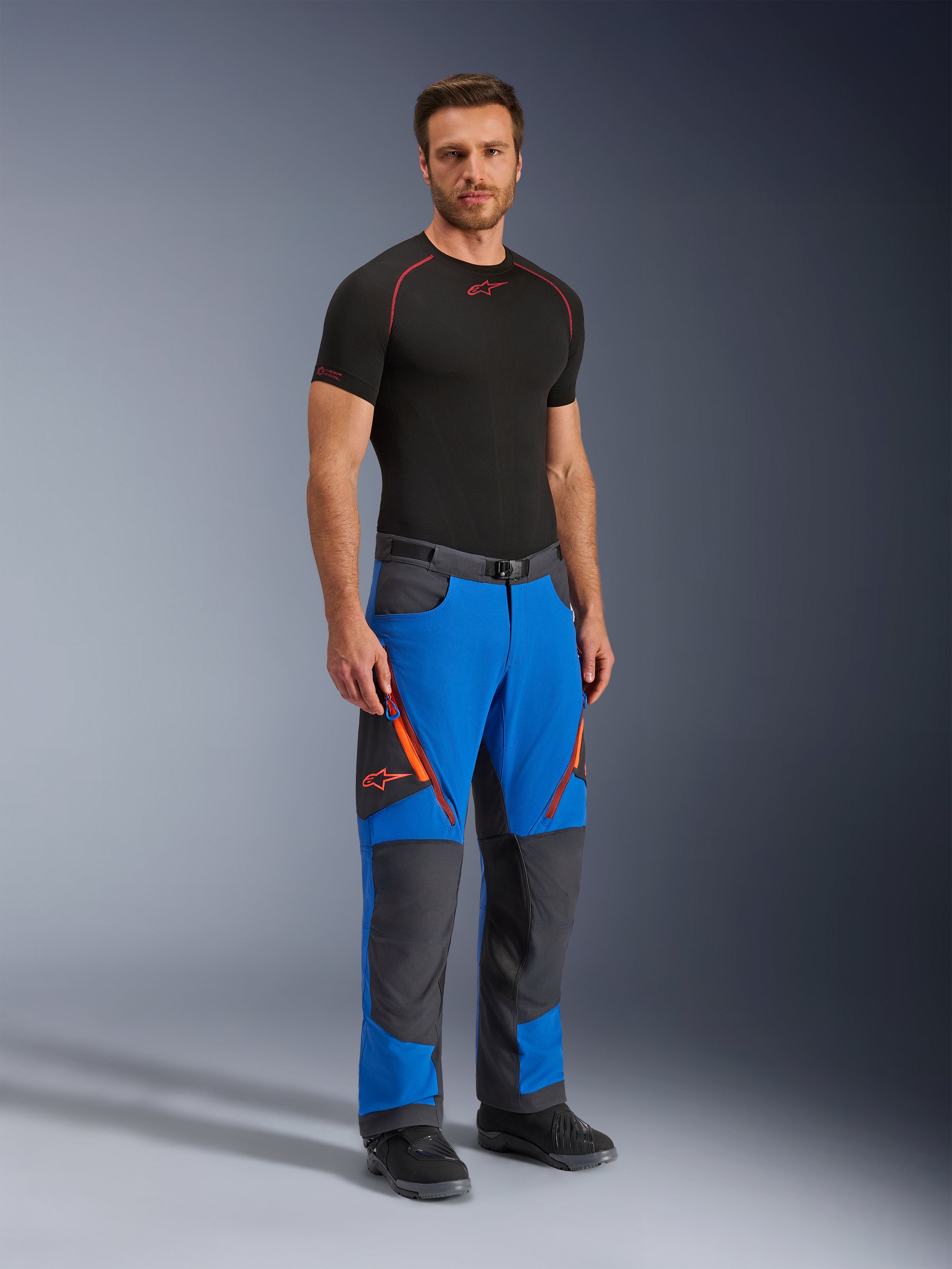Maxdura Dual - Blue Motorcycle Pants | Alpinestars®