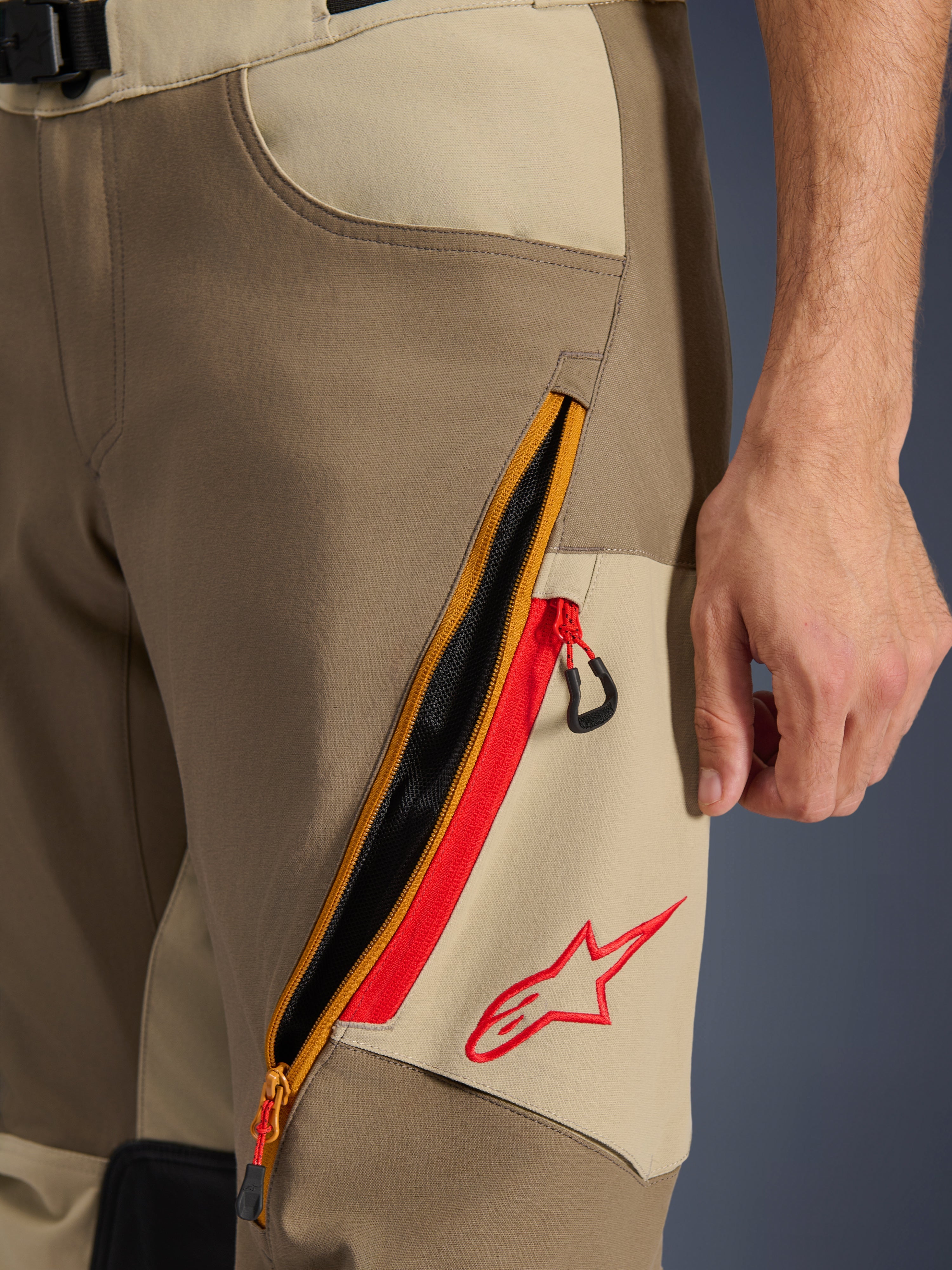 Maxdura Dual - Orange Motorcycle Pants | Alpinestars®