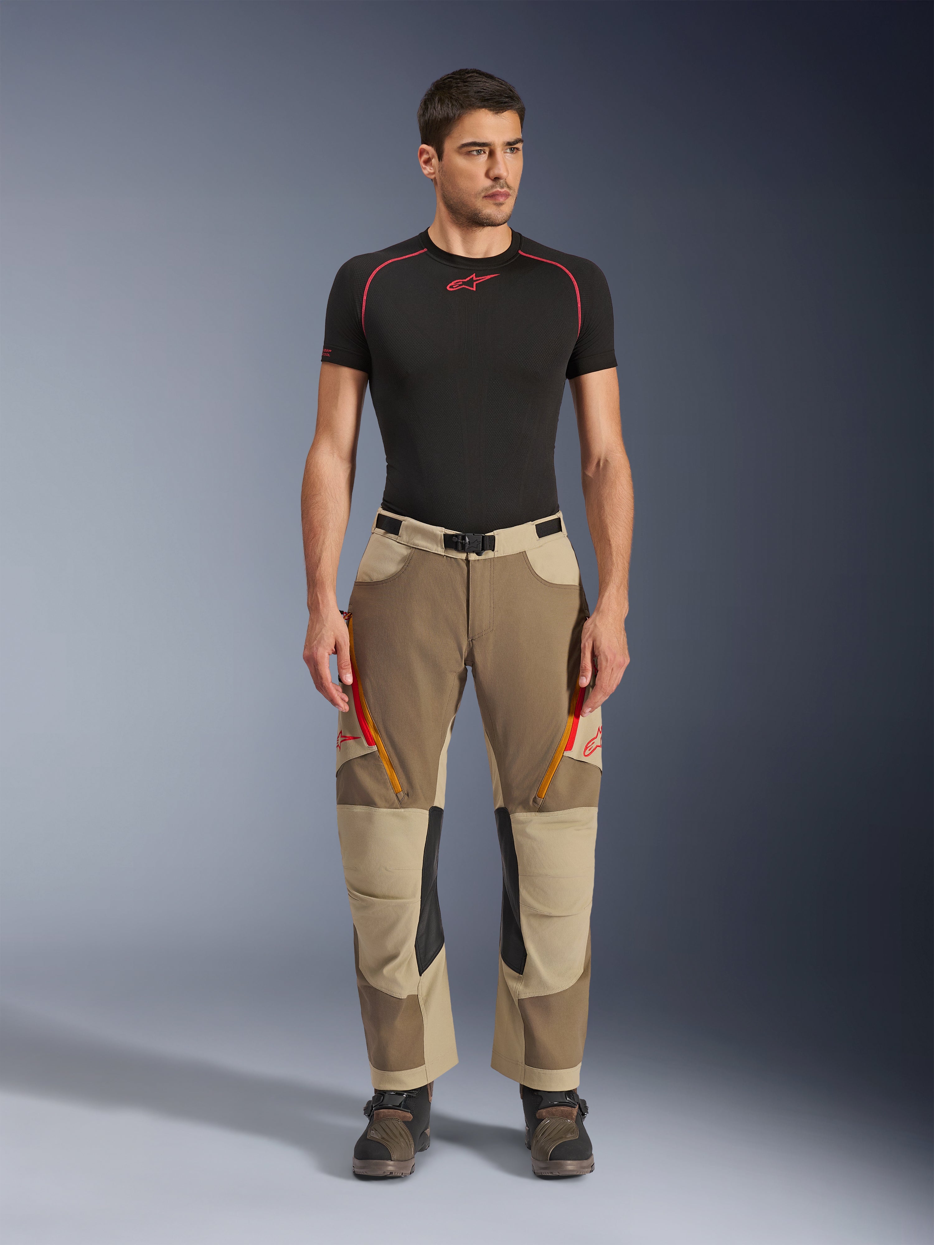 Maxdura Dual - Orange Motorcycle Pants | Alpinestars®