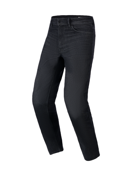 Flex-AST 5 Denim - Black Motorcycle Pants | Alpinestars®