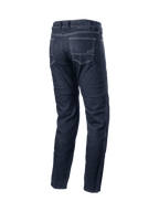 Alpinestars Sektor Regular Fit Denim Pants, urban motorcycle riding jeans in black with aramidic reinforcement and triple stitching.