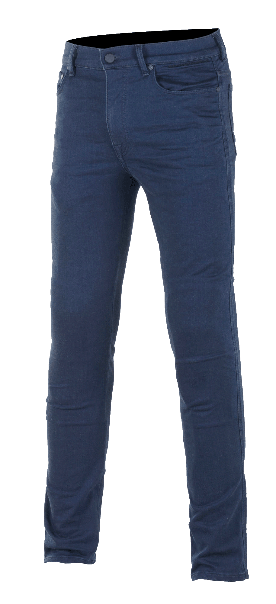 Alpinestars Cerium Tech Stretch Riding Denim, Motorcycle Jeans, Rinse Blue, Slim Fit, Five-Pocket Design with Button and Zipper Closure, Belt Loops, Stretch Fabric for Riding Comfort
