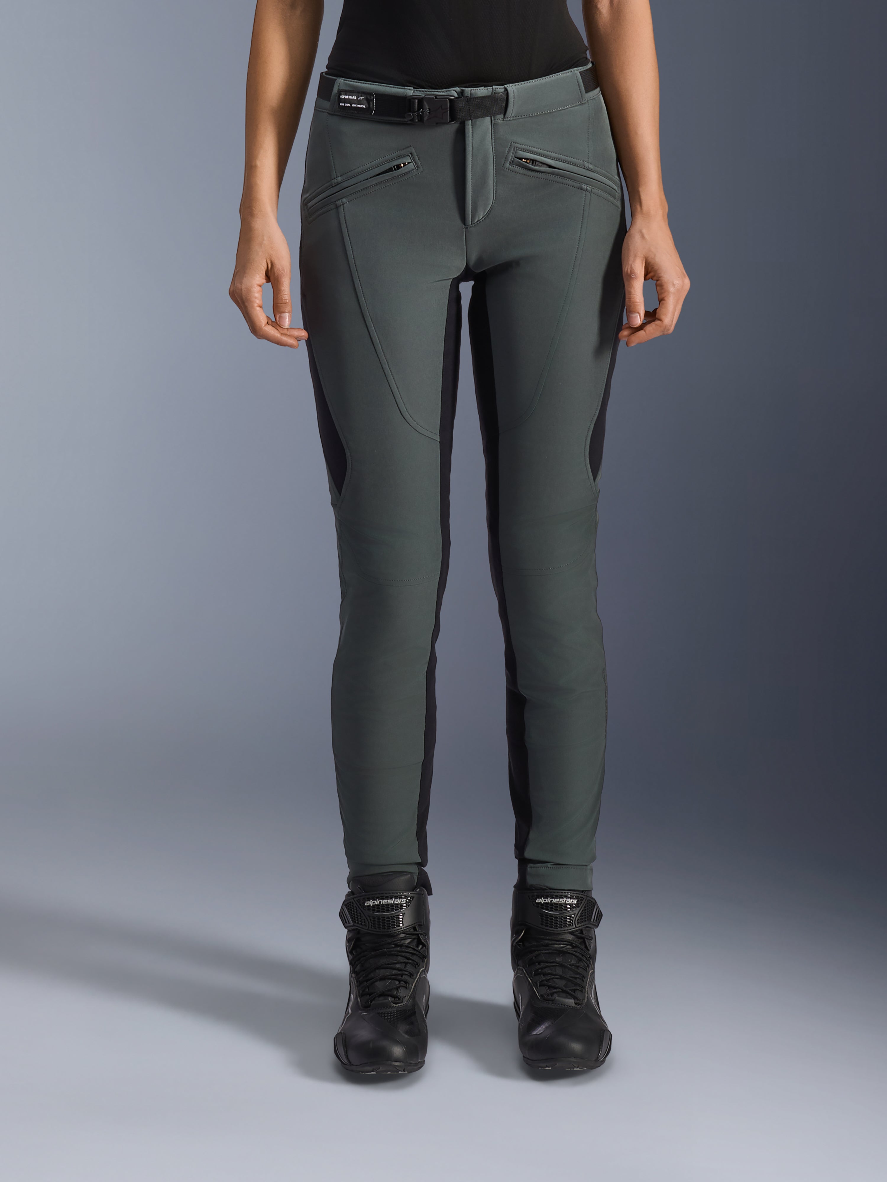 Alamosa Women - Gray Motorcycle Pants | Alpinestars®