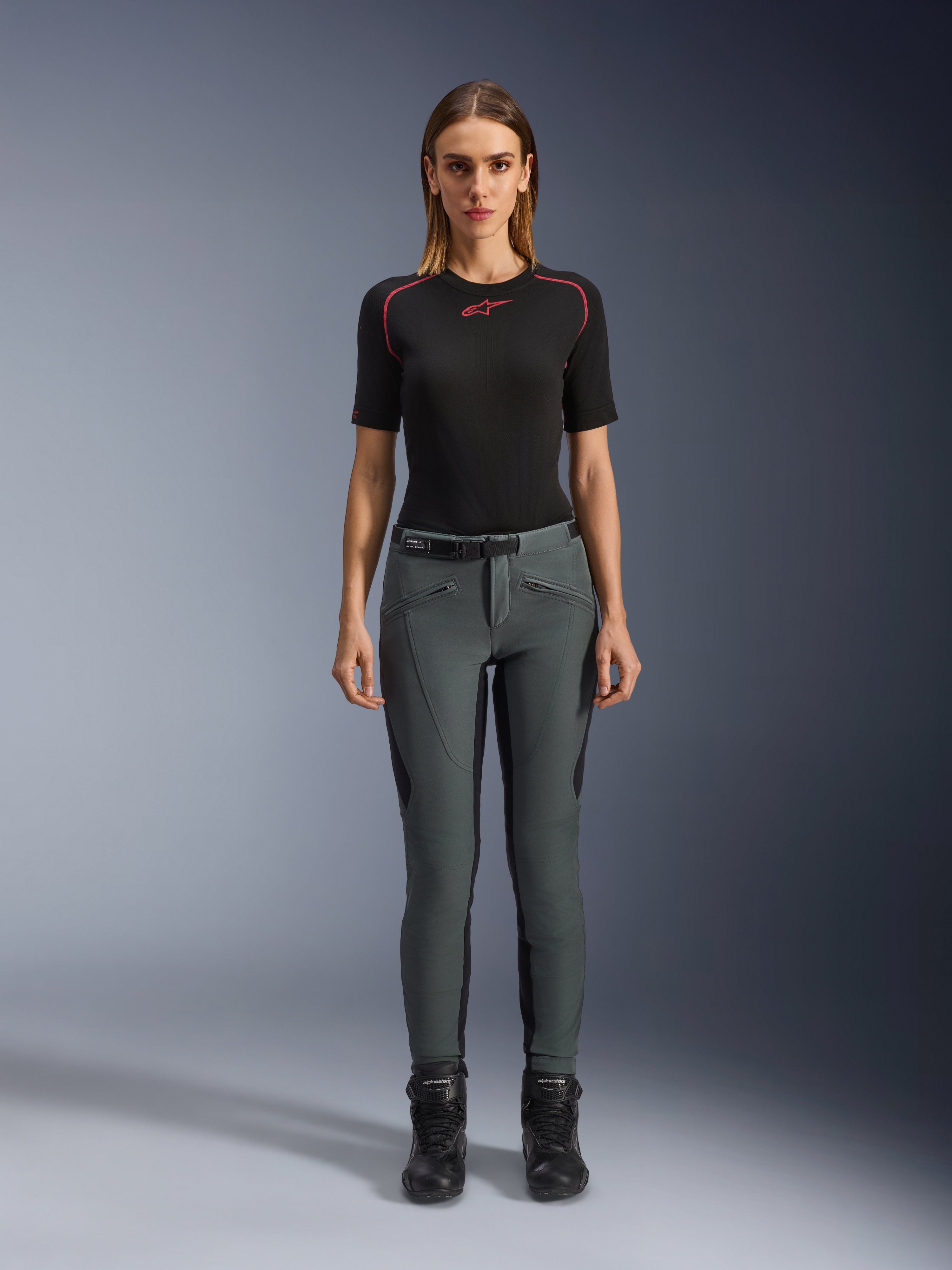 Alamosa Women - Gray Motorcycle Pants | Alpinestars®