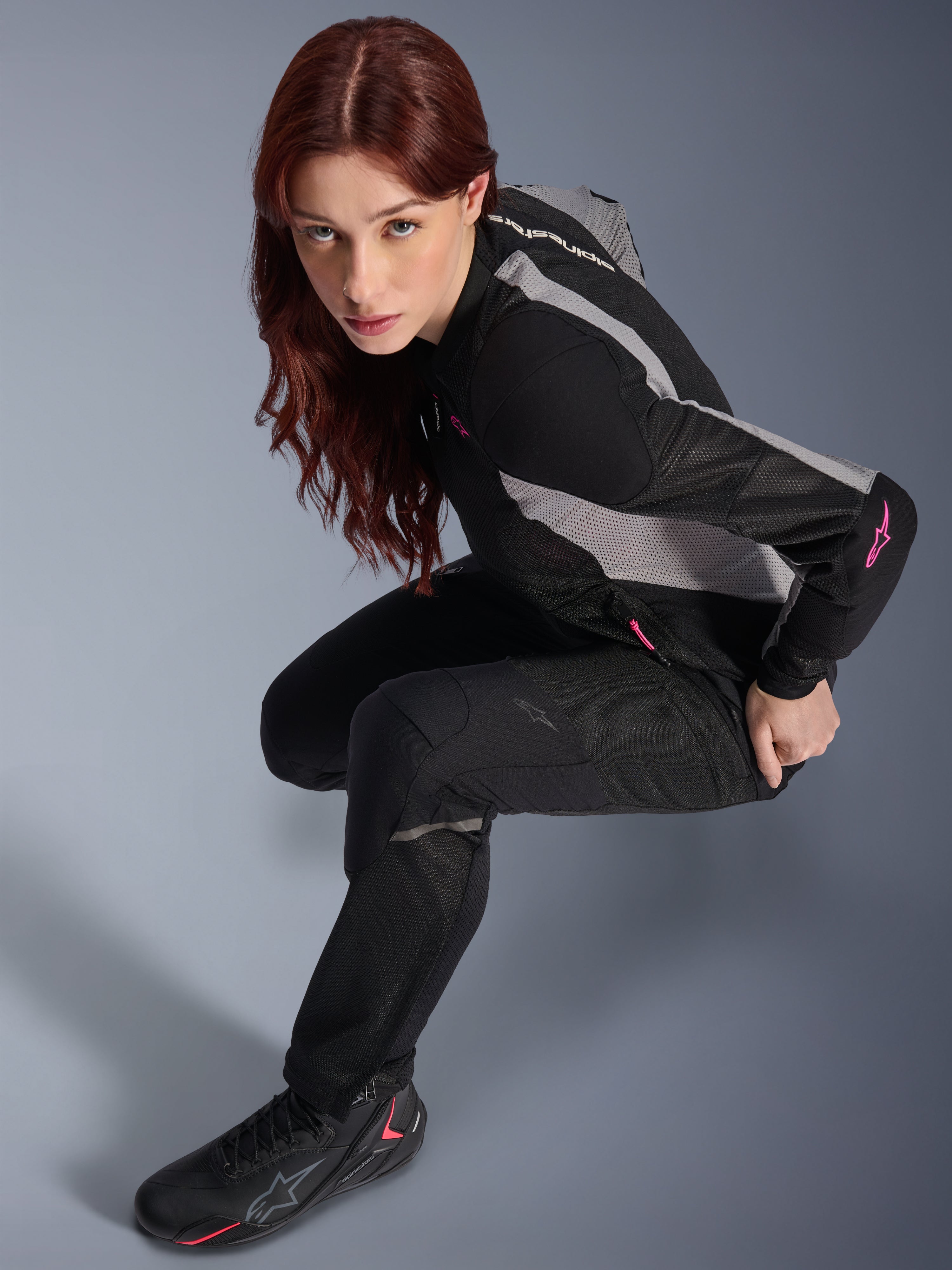 Stella Troop-Air - Black Motorcycle Pants | Alpinestars®