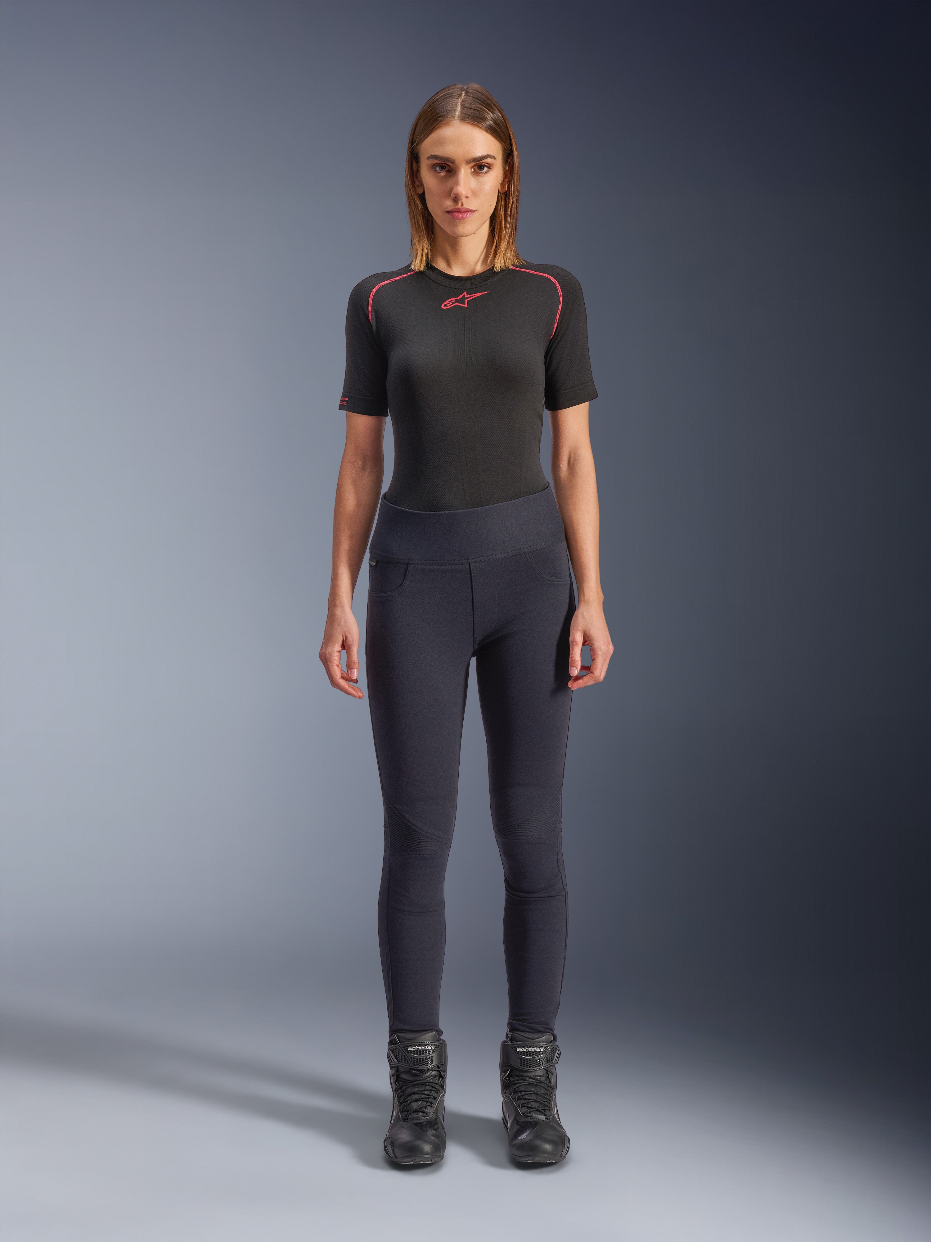 Stella Flex-Ast - Black Motorcycle Pants | Alpinestars®