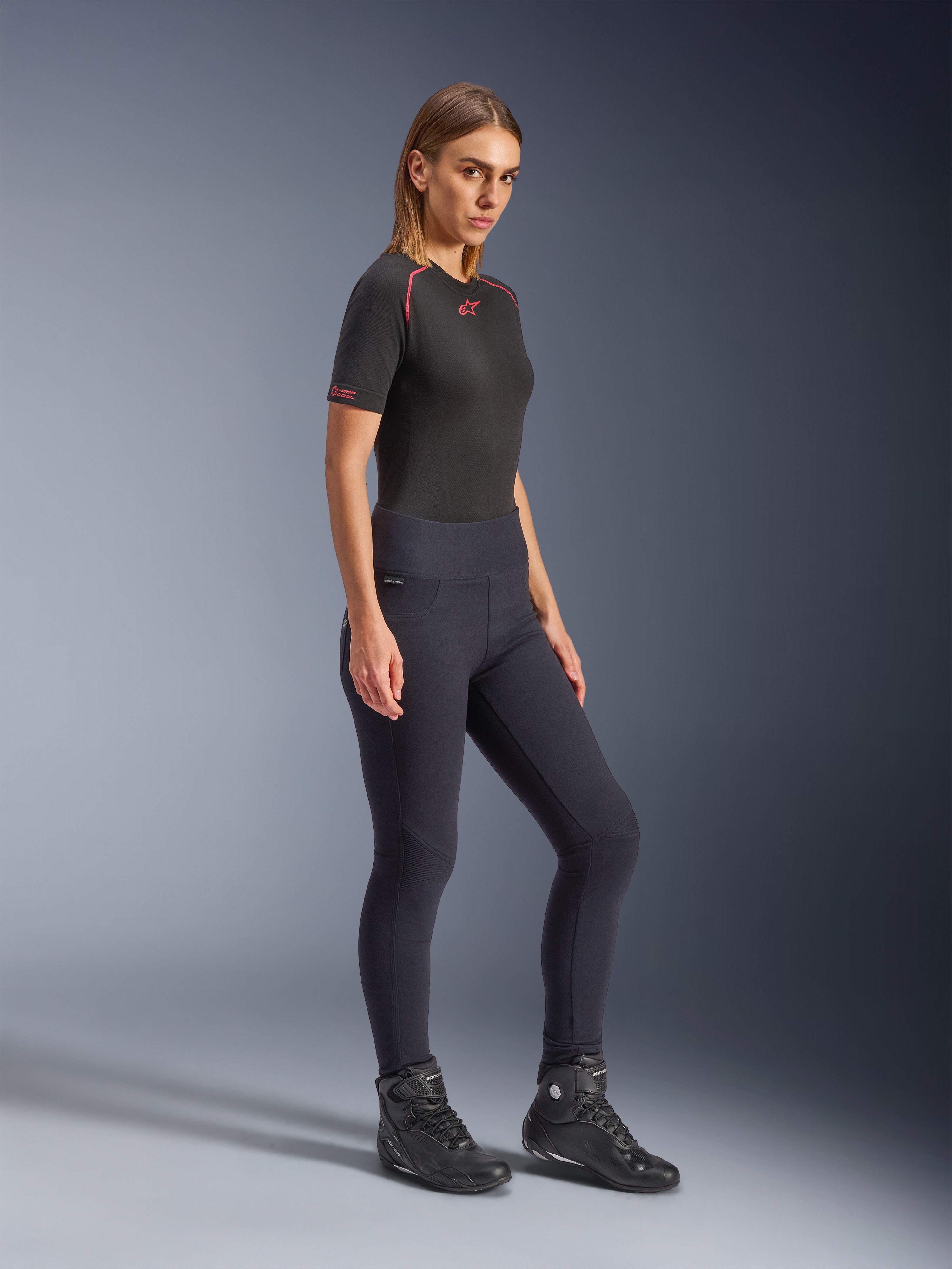 Stella Flex-Ast Leggings | Lightweight Textile Motorcycle Pants