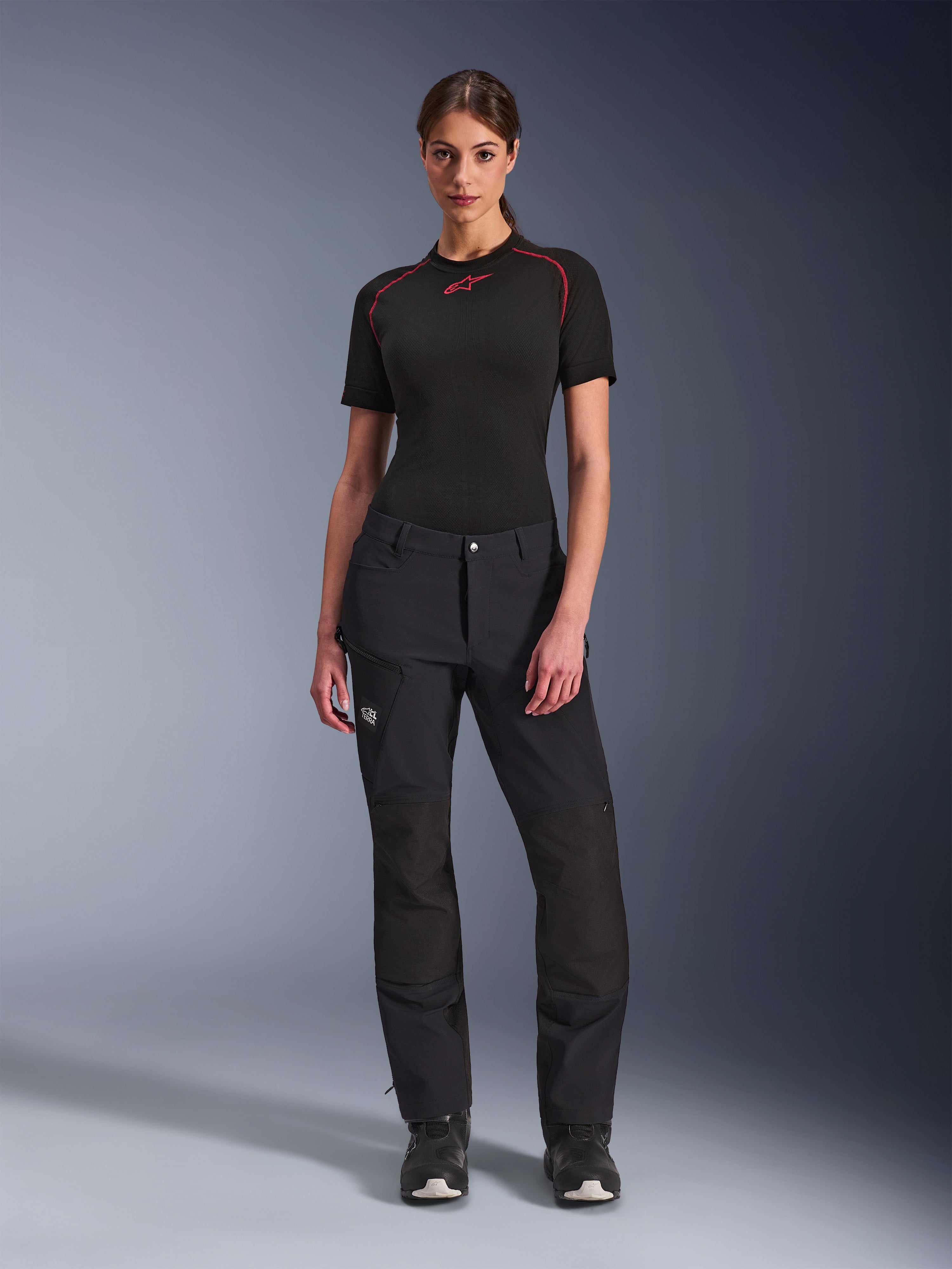 Woman Stella Flex-AST Explorer - Sand Motorcycle Pants | Alpinestars®