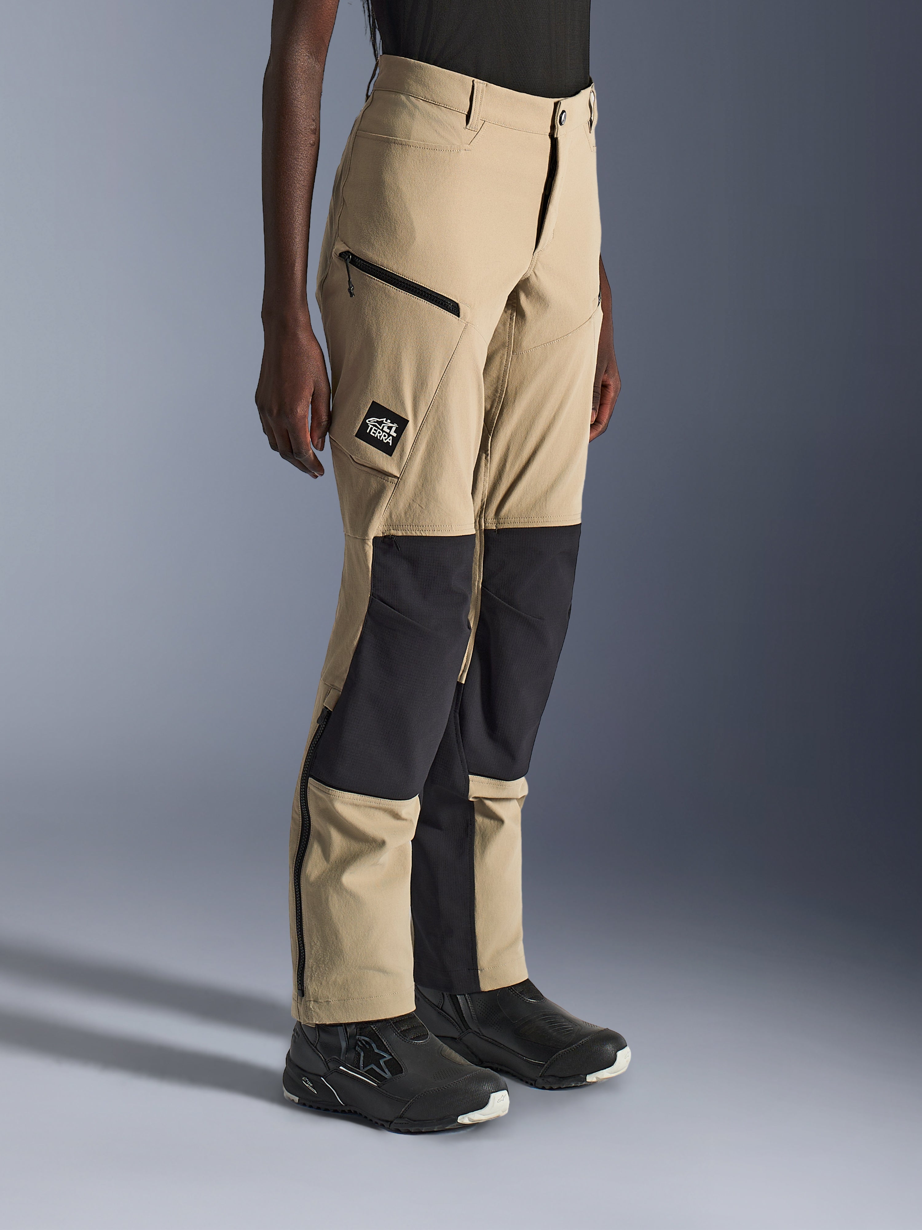 Stella Flex-AST Explorer - Sand Motorcycle Pants | Alpinestars®