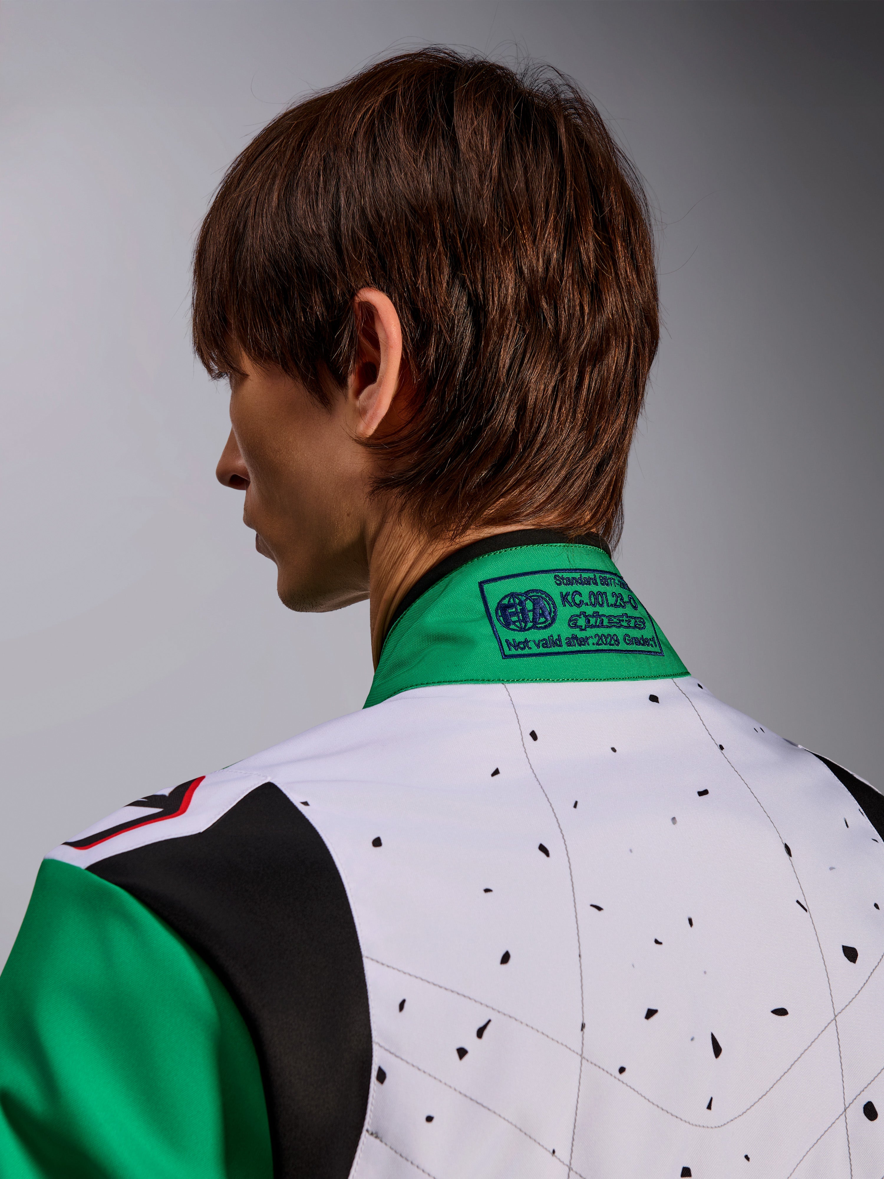 KMX-9 V3 Graphic 6 - White Karting Suit | Alpinestars®