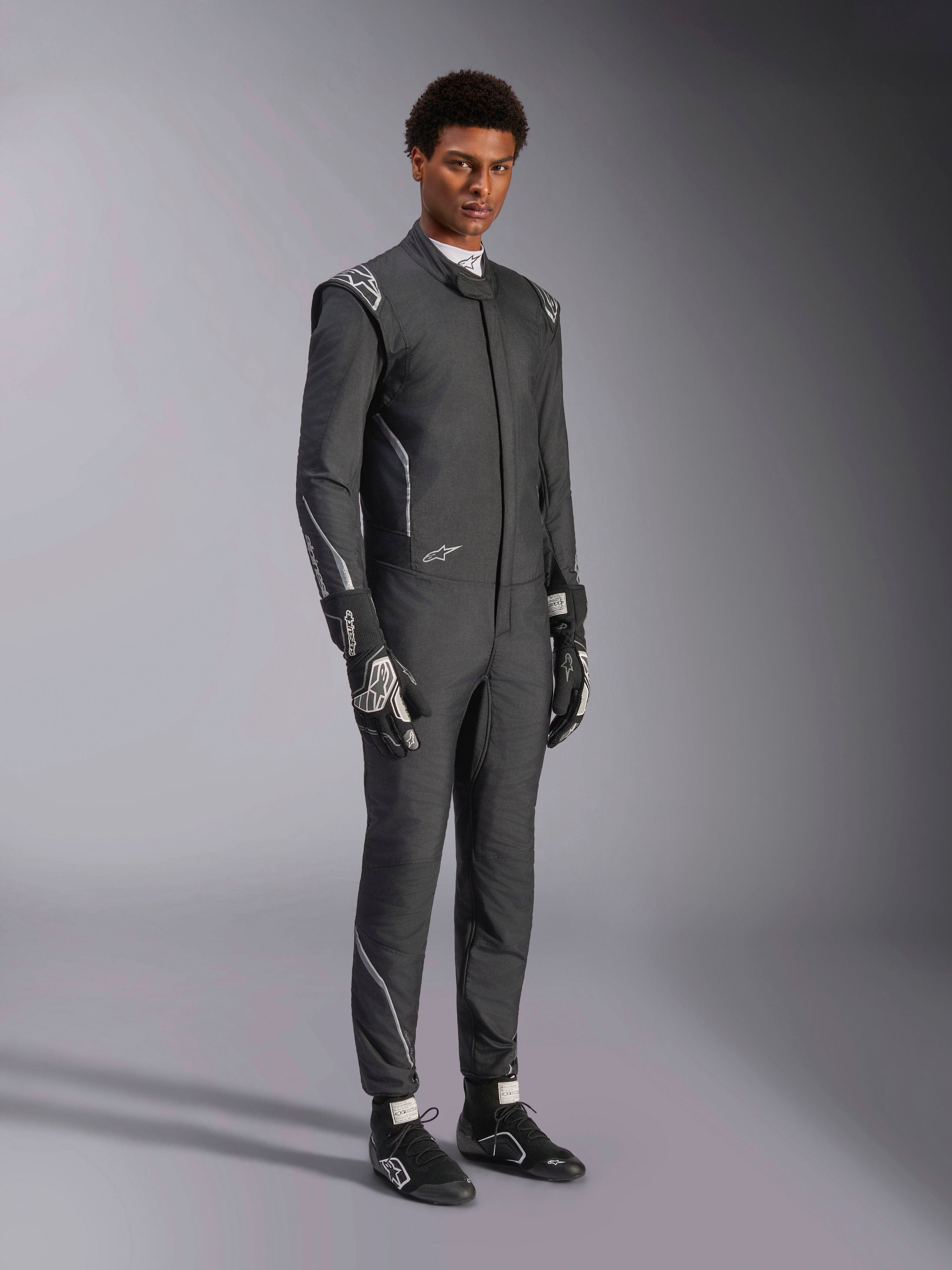 Hypertech V3 - Black Auto Suit | Alpinestars®