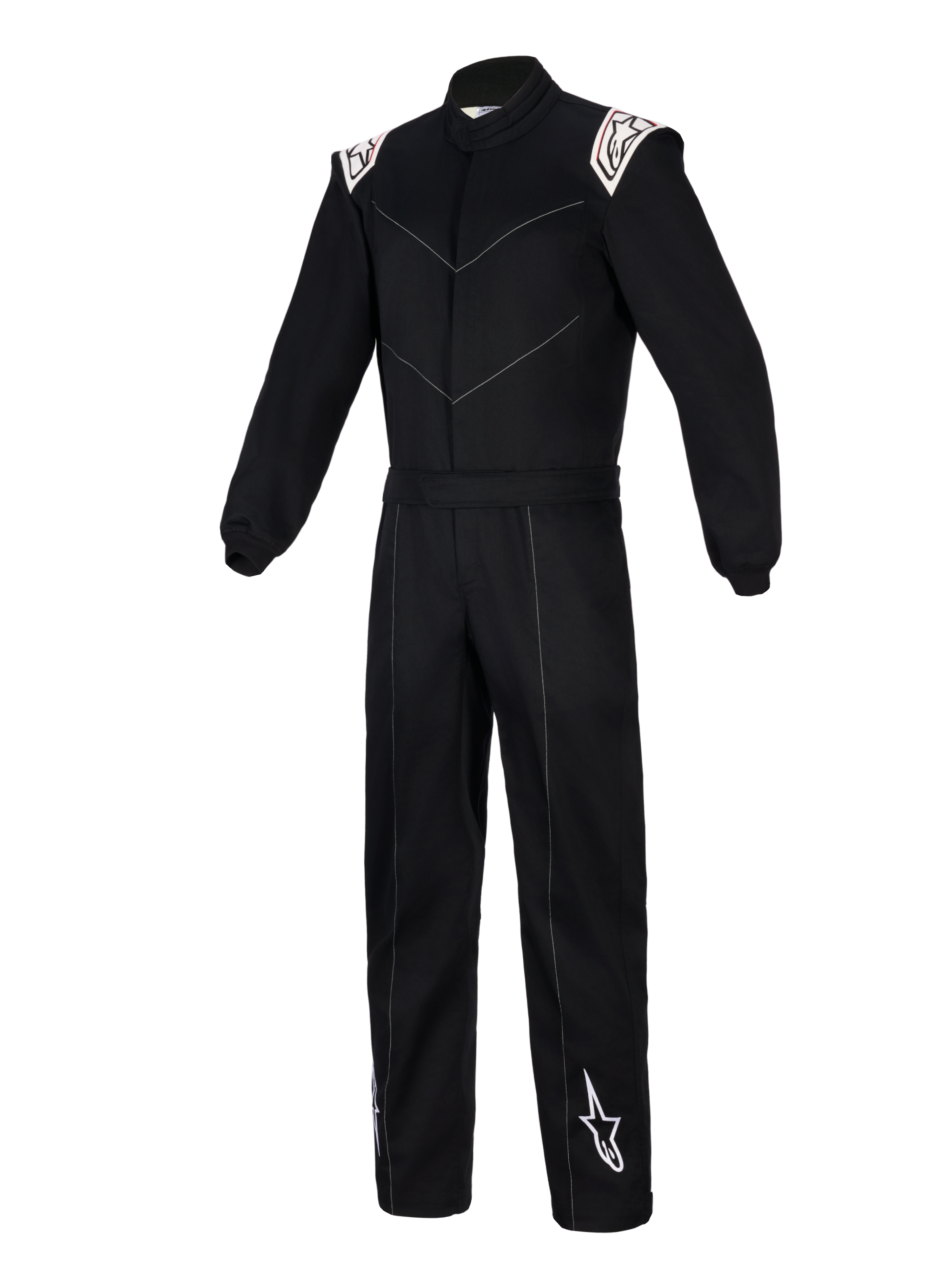 ユリ Alpinestars レーシングスーツ ブラック Kart Indoor V2 - Black Karting Suit | Alpinestars®