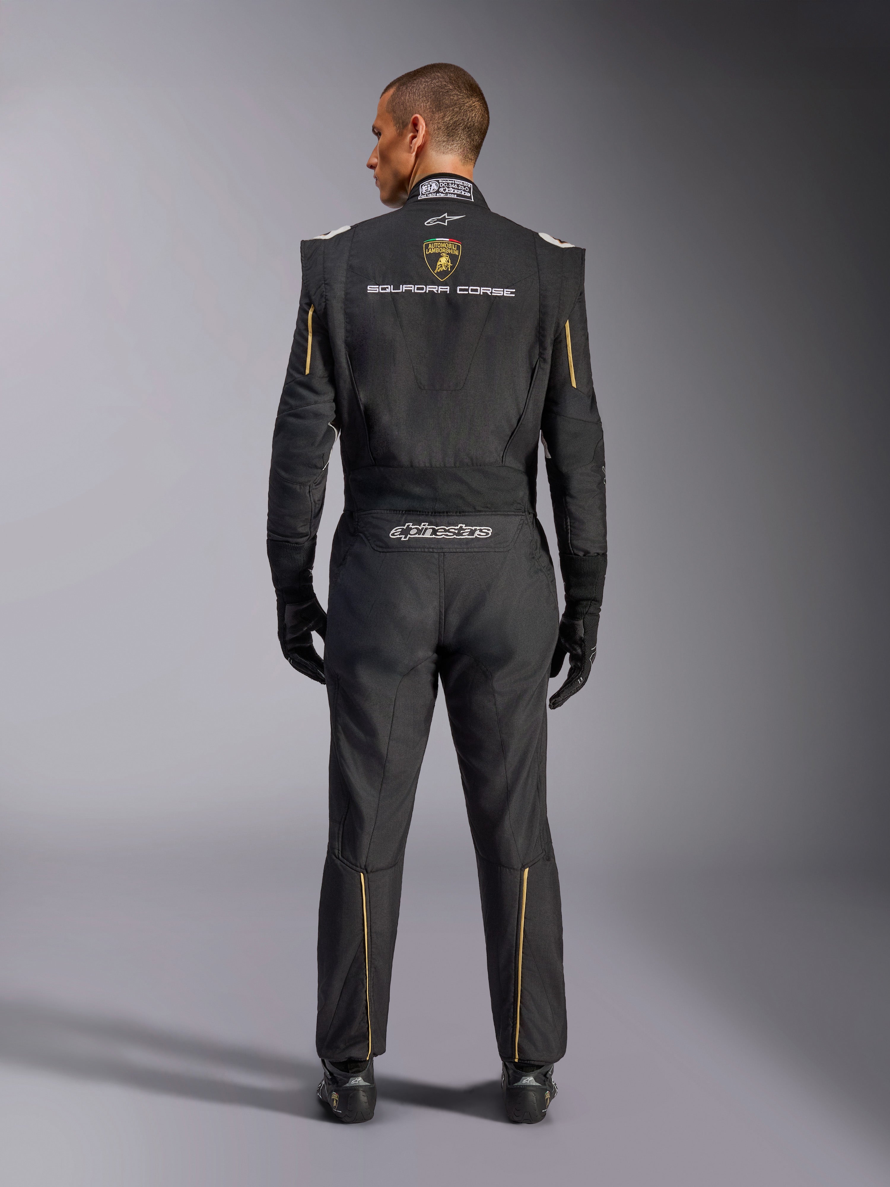 Limited Edition Lamborghini GP Tech V4 Suit FIA | Alpinestars®