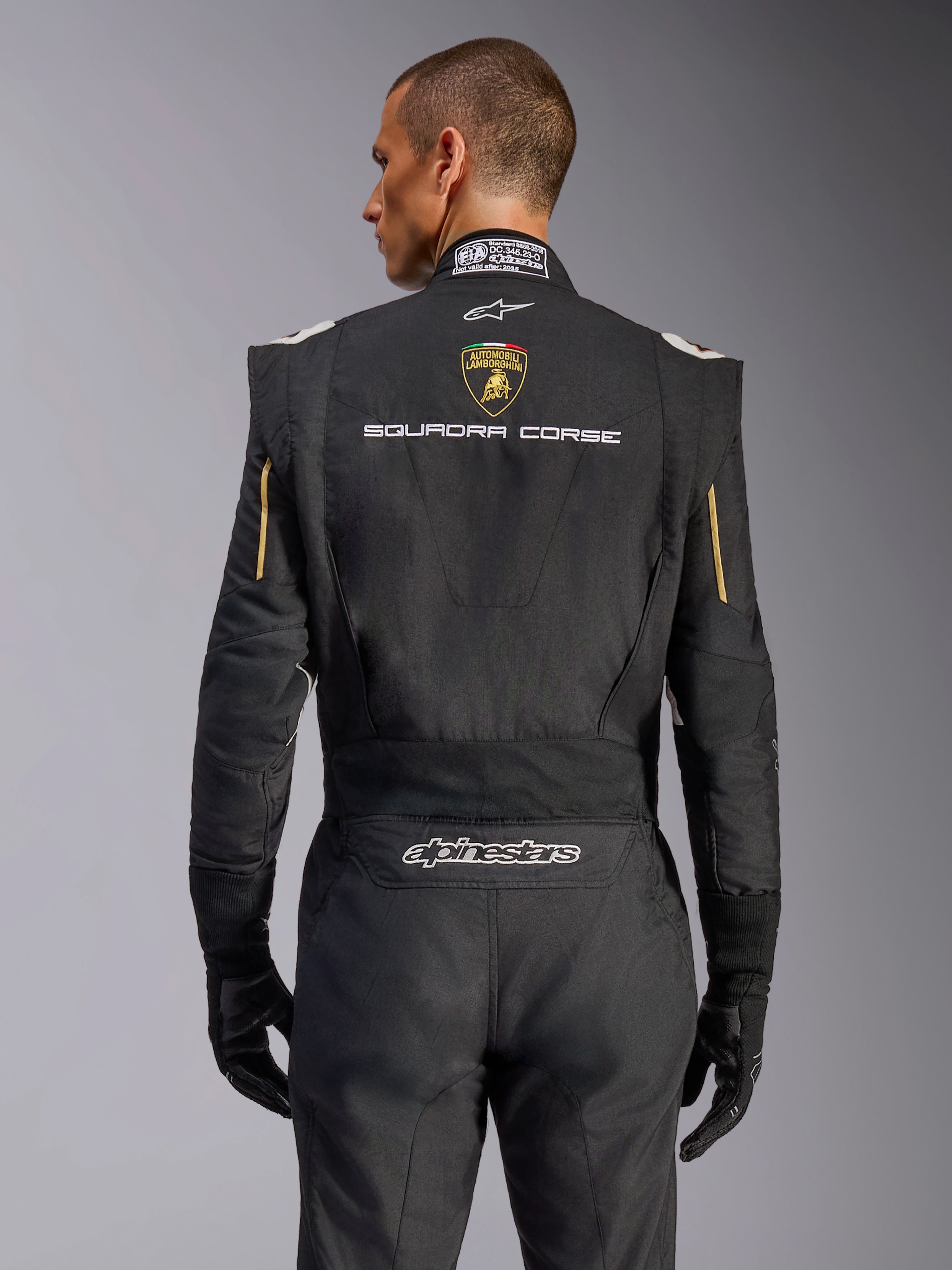 Limited Edition Lamborghini GP Tech V4 Suit FIA | Alpinestars®