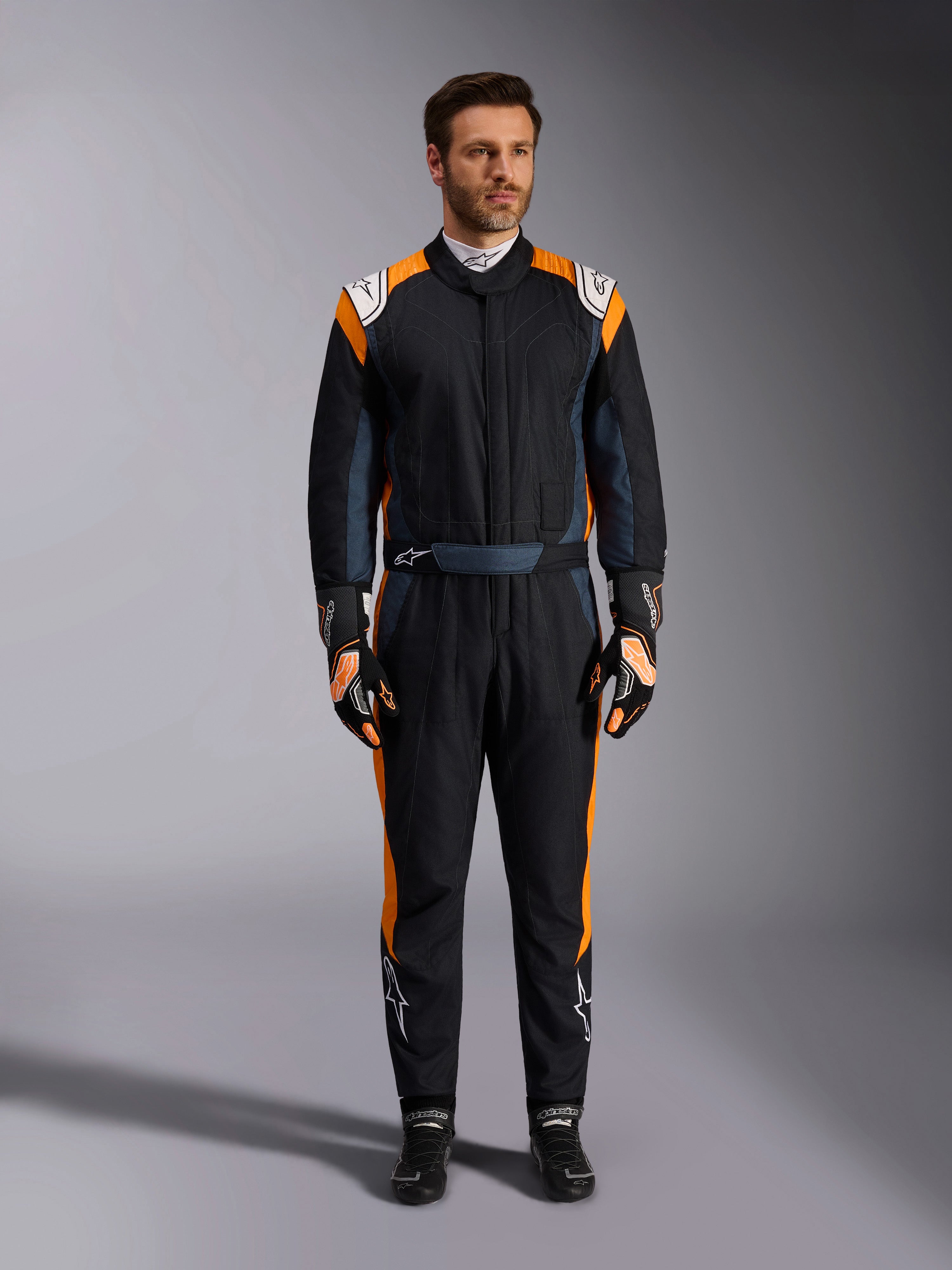 GP Pro Comp V2 FIA - Black Auto Suit | Alpinestars®
