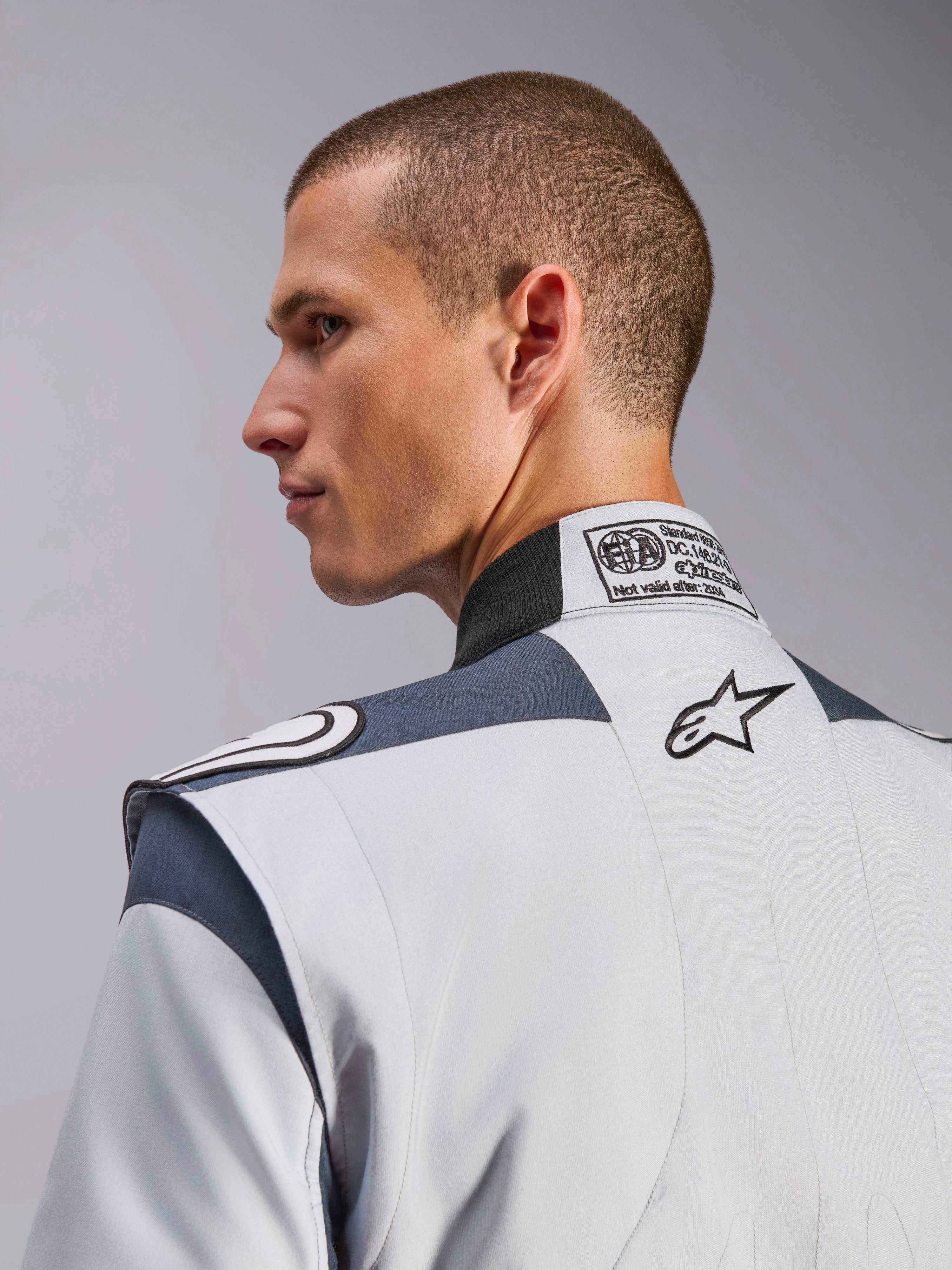 GP Pro Comp V2 FIA - Gray Auto Suit | Alpinestars®