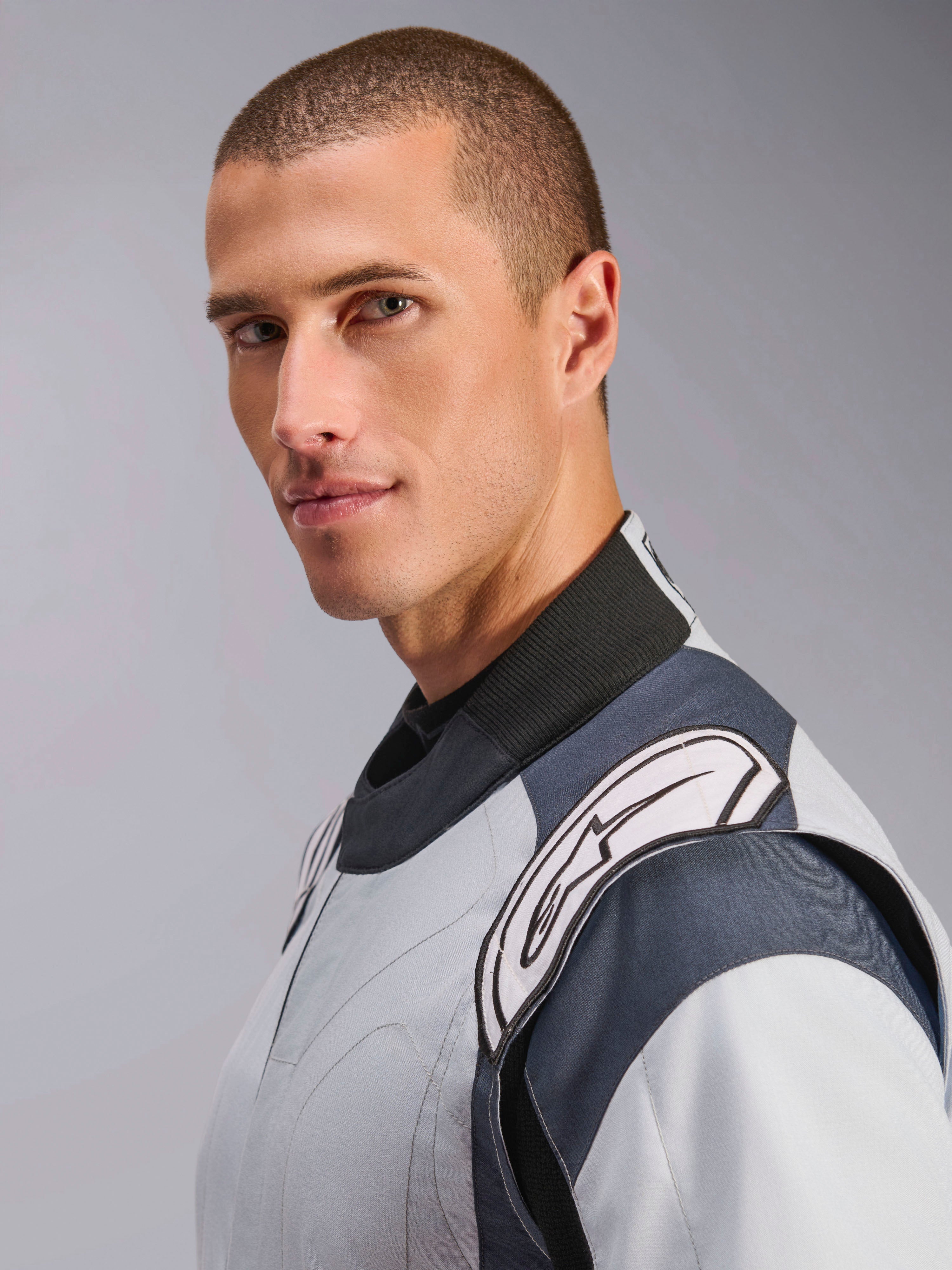 GP Pro Comp V2 FIA - Gray Auto Suit | Alpinestars®