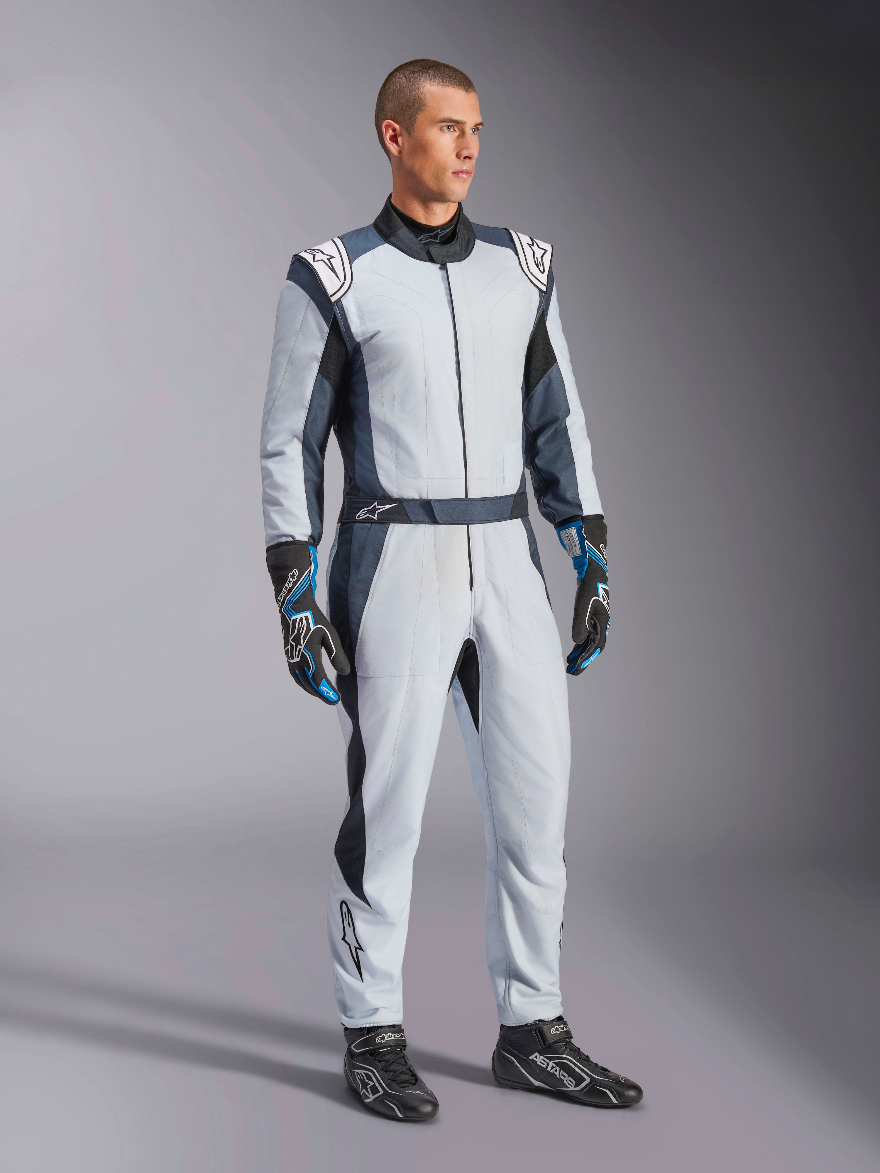 GP Pro Comp V2 FIA - Gray Auto Suit | Alpinestars®
