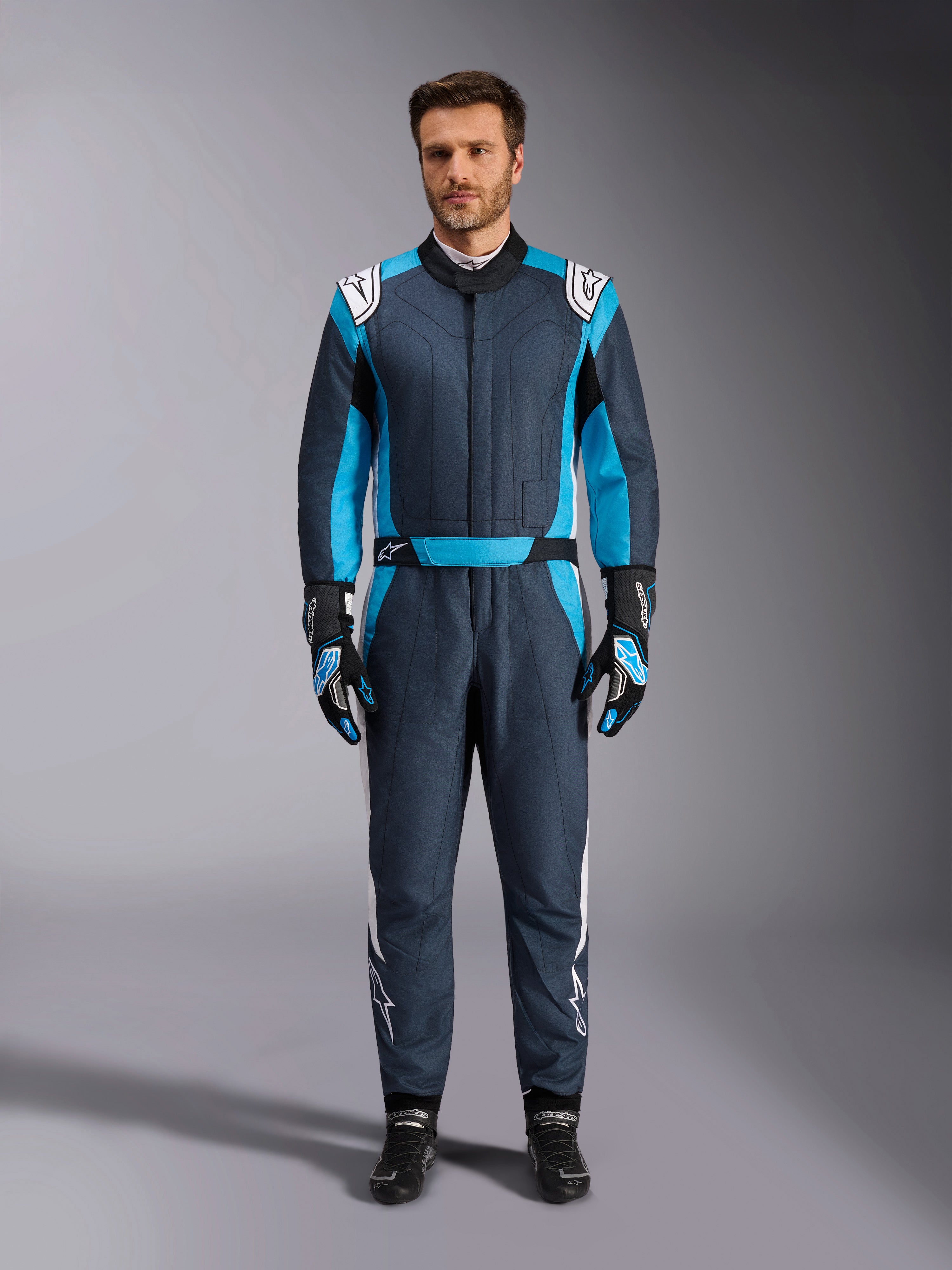 GP Pro Comp V2 FIA - Black Auto Suit | Alpinestars®
