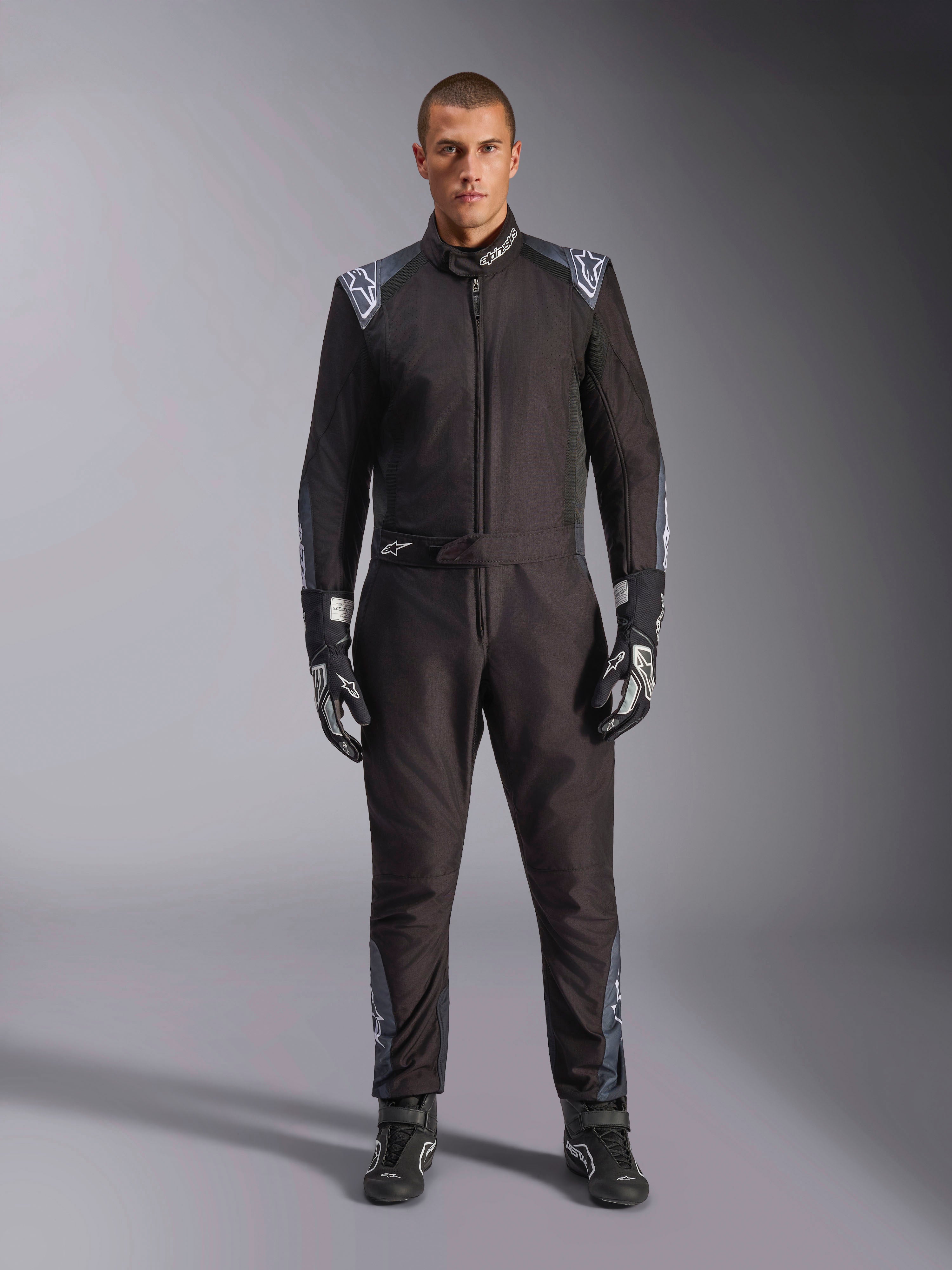 GT3 　５W 　24VENTUSブラック６S装備 KMX-5 V3 - Black Karting Suit | Alpinestars®