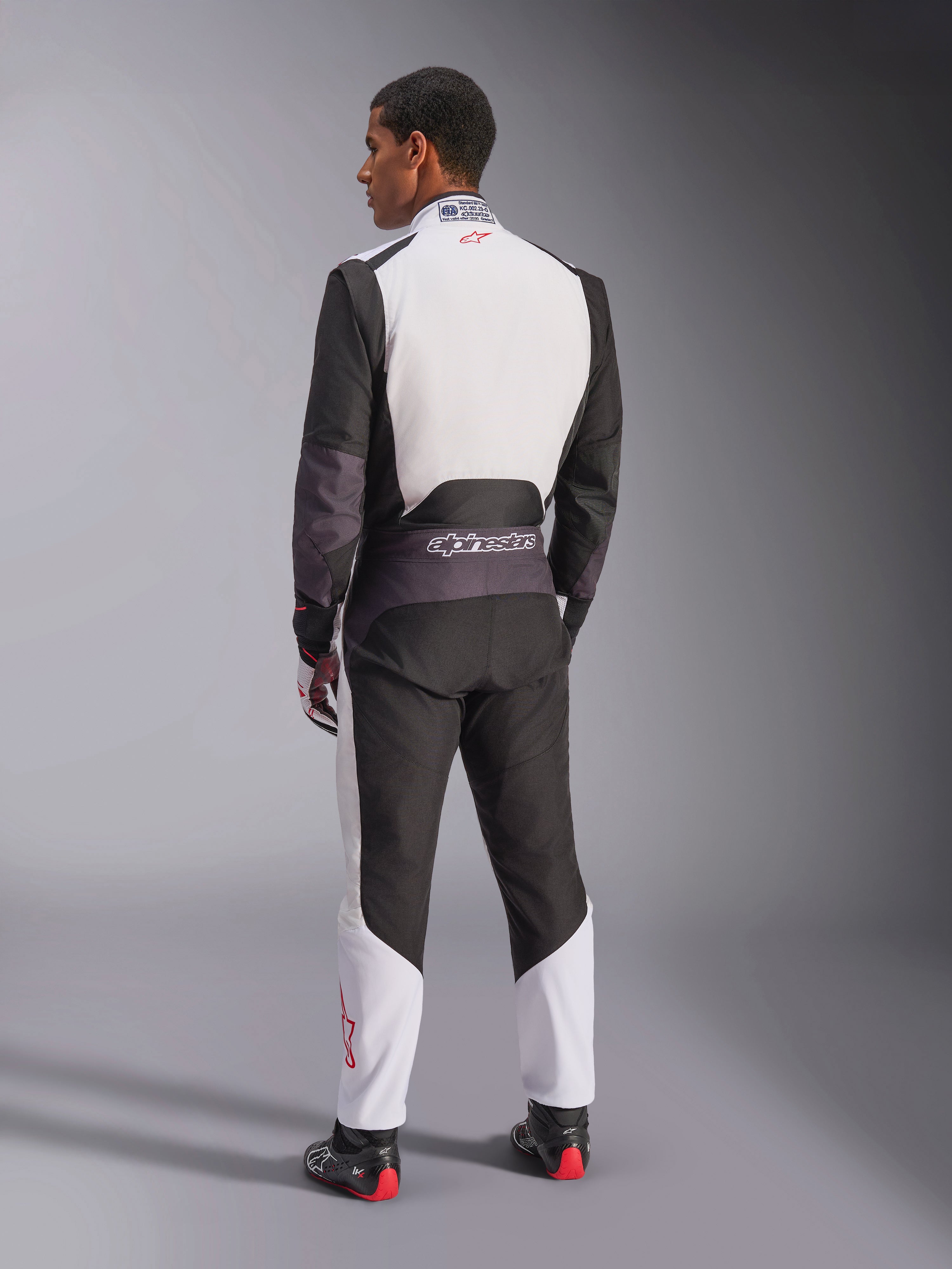KMX-5 V3 - White Karting Suit | Alpinestars®