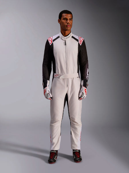 KMX-5 V3 - White Karting Suit | Alpinestars®