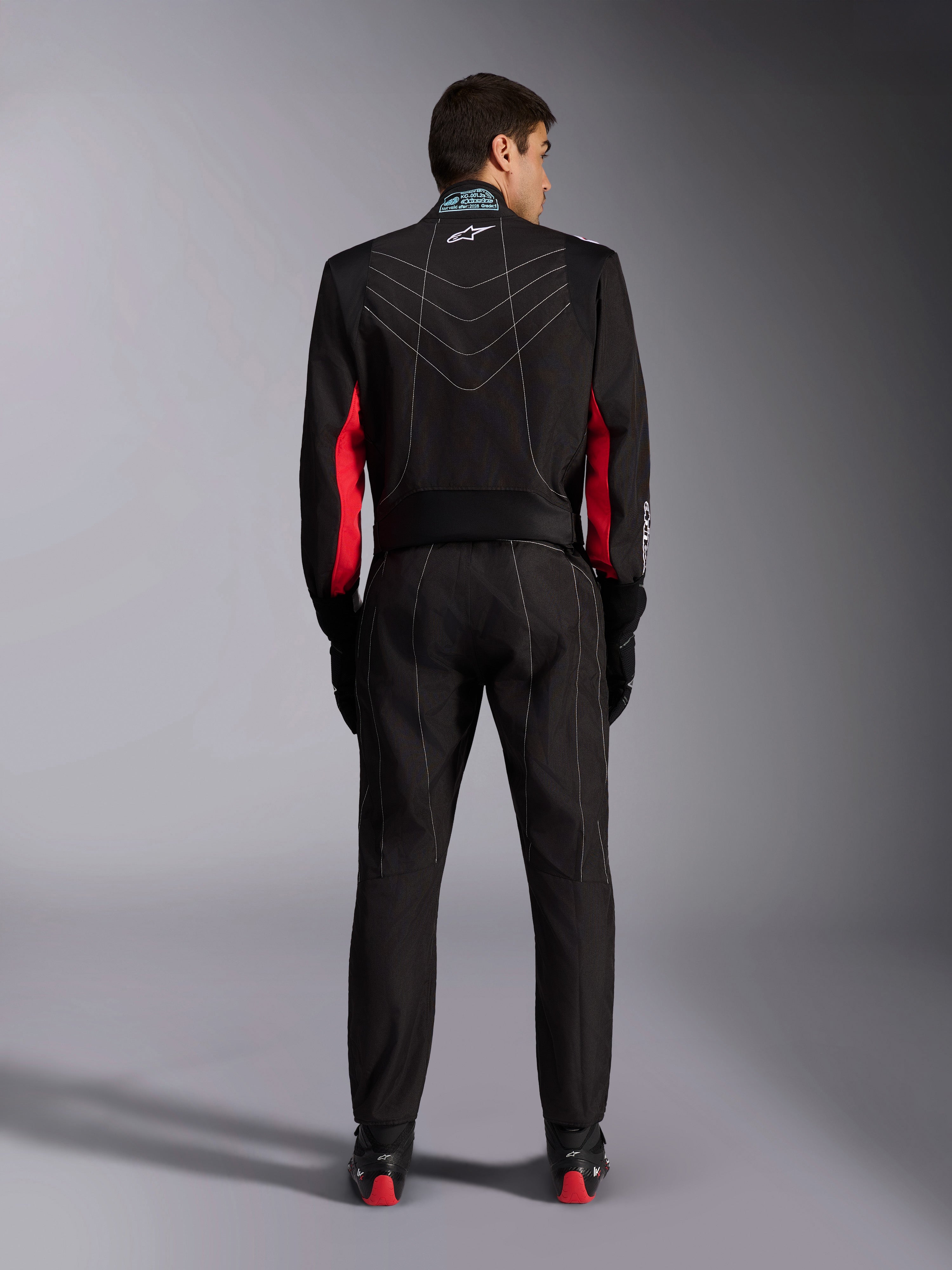 KMX-9 V3 - Black Karting Suit | Alpinestars®