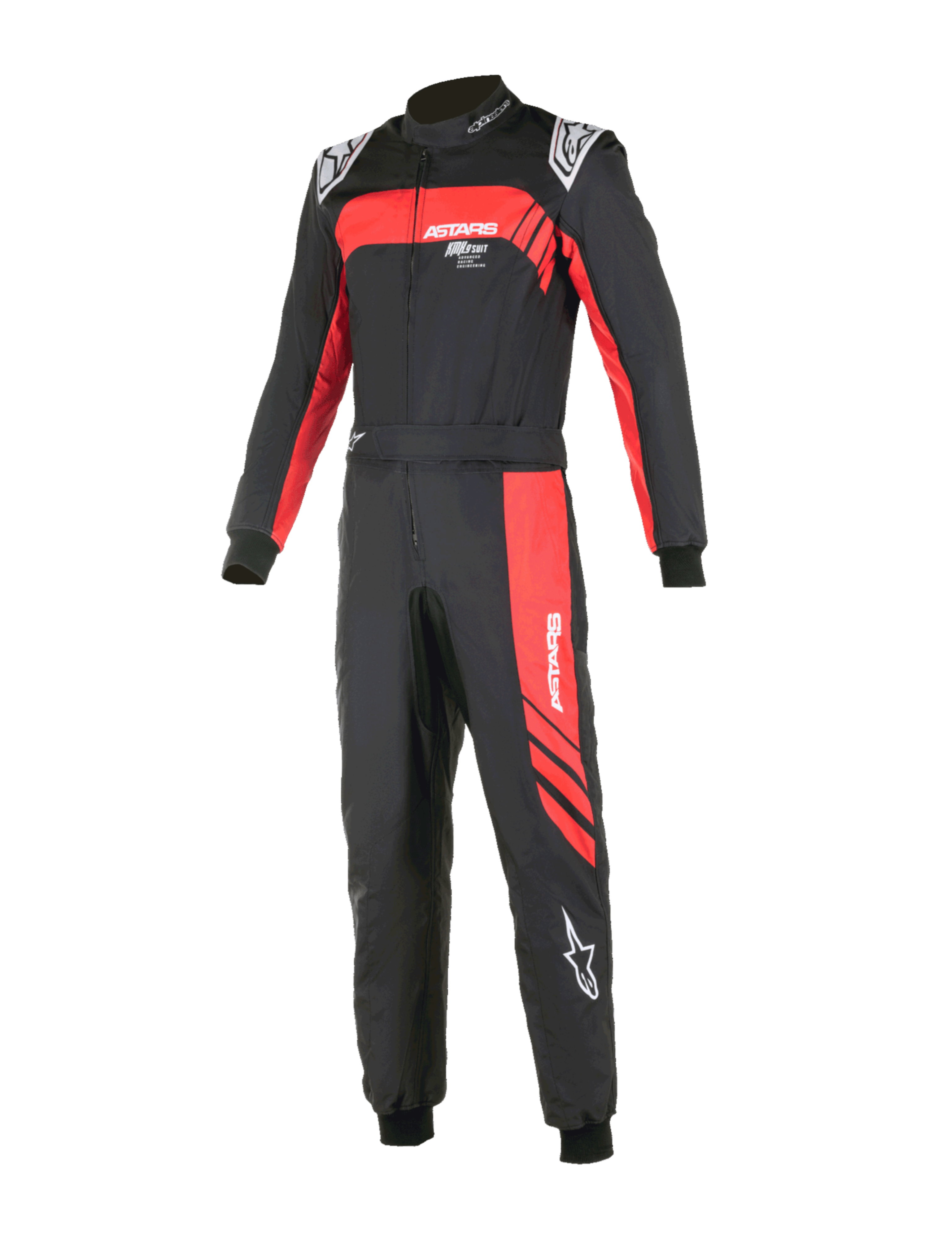 KMX-9 V3 Graphic 3 - Black Red Karting Suit | Alpinestars®