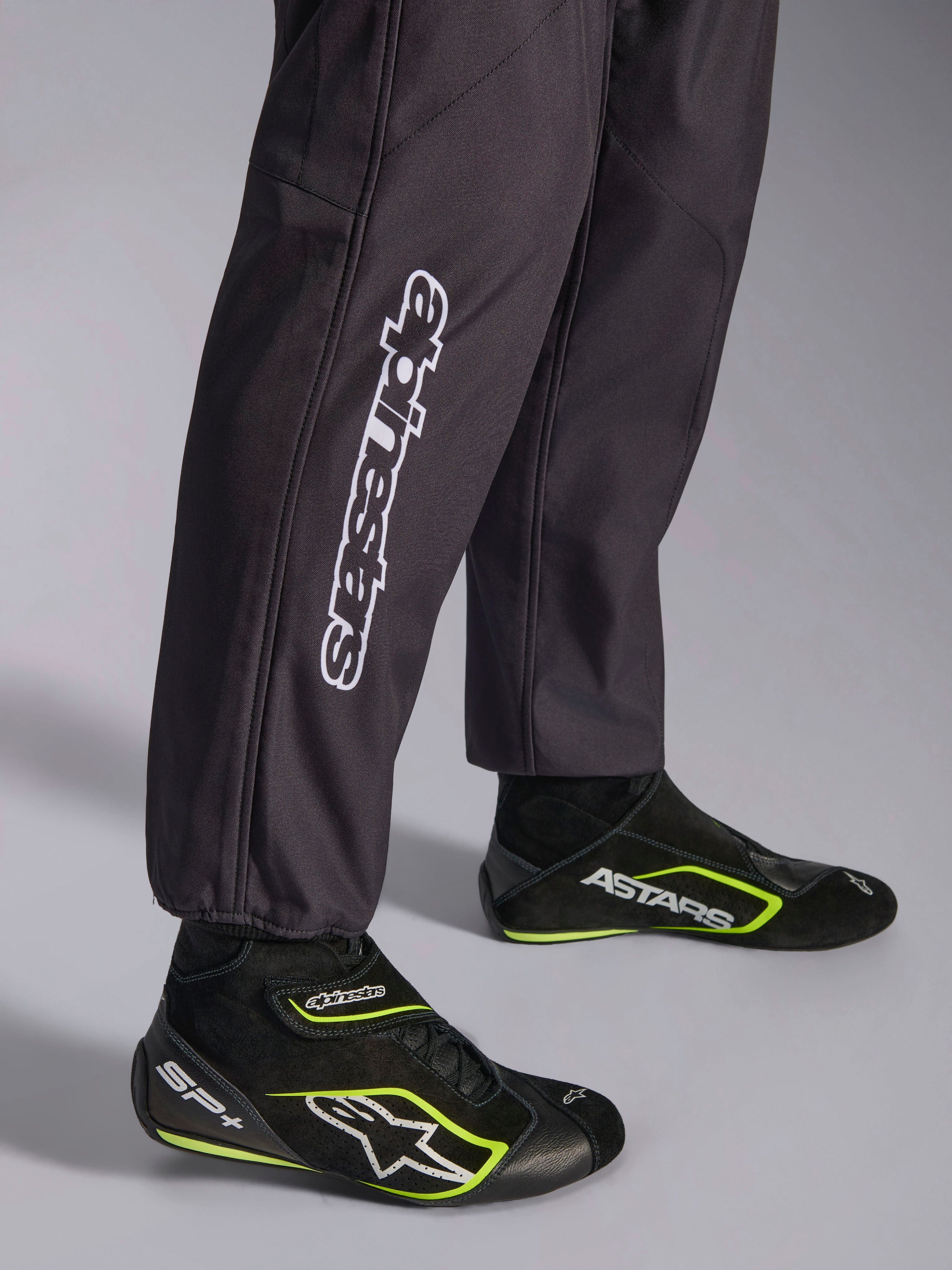 KMX-9 V3 Graphic 3 - Black Yellow Karting Suit | Alpinestars®
