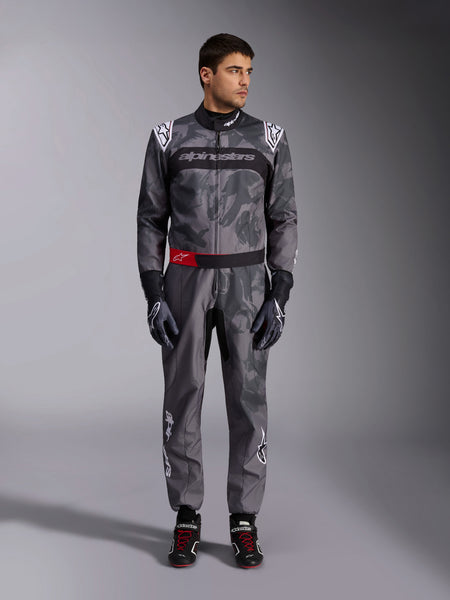 KMX-9 V3 Graphic 5 - Gray Karting Suit | Alpinestars®