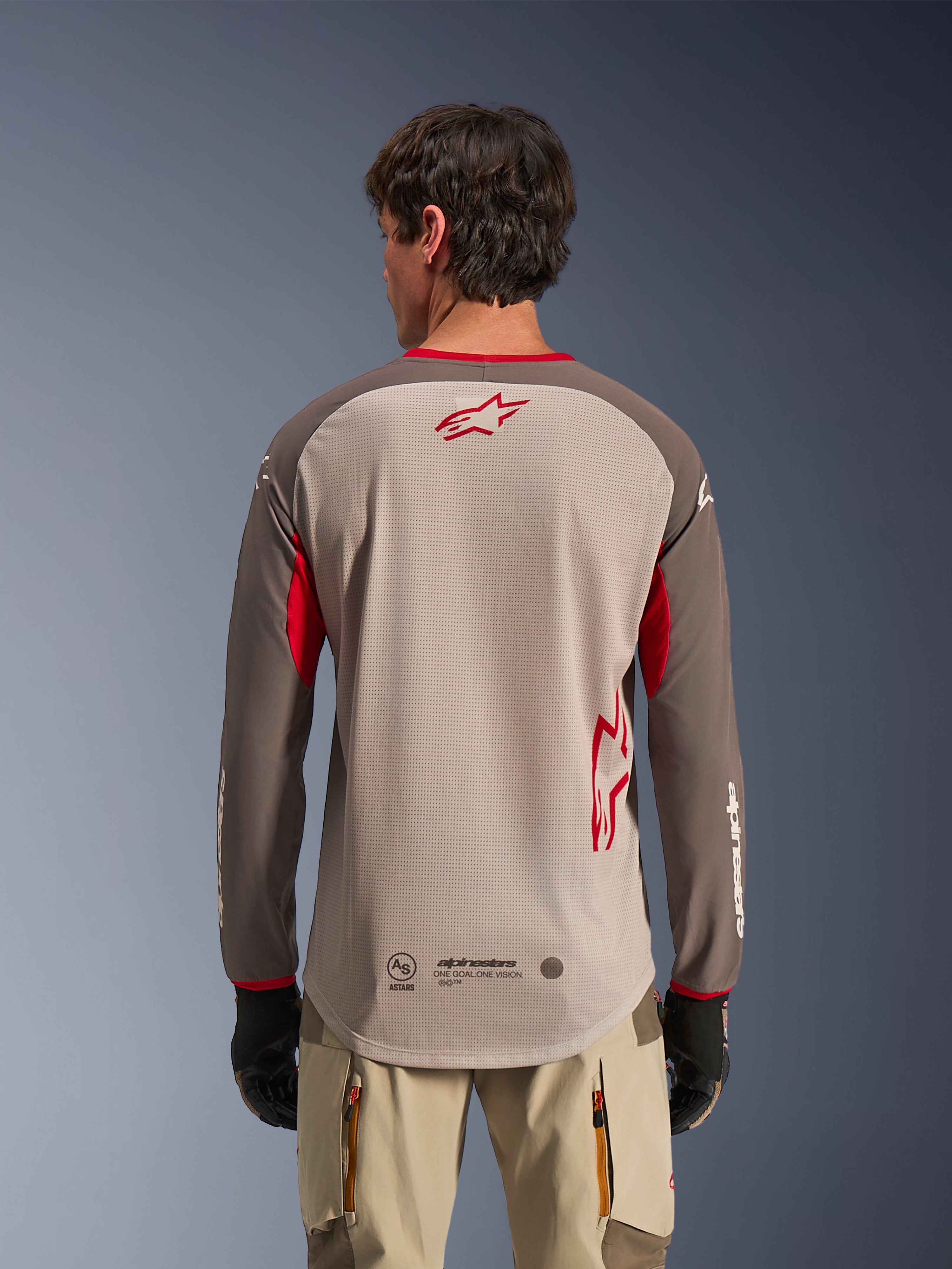 Maxdura Dual - Orange Motorcycle Jersey | Alpinestars®