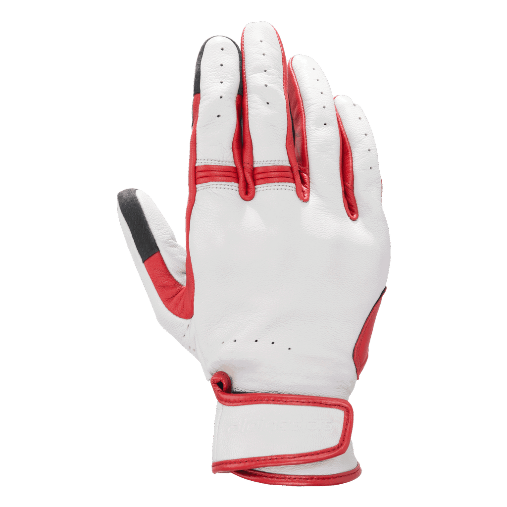 Dyno Leather - Red Motorcycle Gloves | Alpinestars®