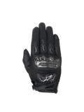 Alpinestars Stella SMX-2 Air Carbon V2 Women's Motorcycle Racing Gloves, Black Leather and 3D Mesh with Carbon Knuckle.