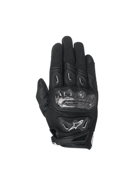 Women Stella SMX-2 Air Carbon V2 - Black Motorcycle Gloves