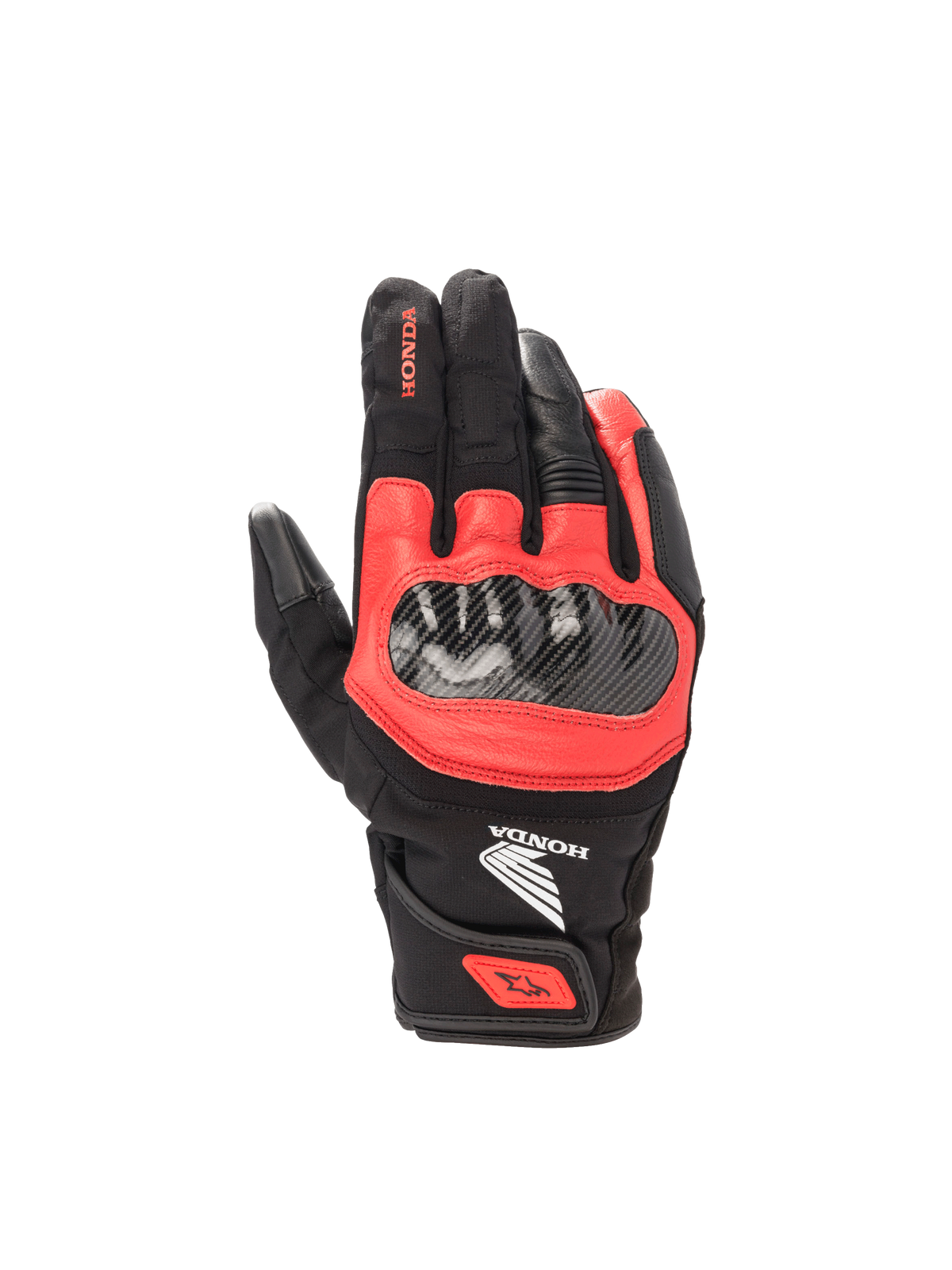 Honda SMX Z Drystar® - Black Motorcycle Gloves | Alpinestars®