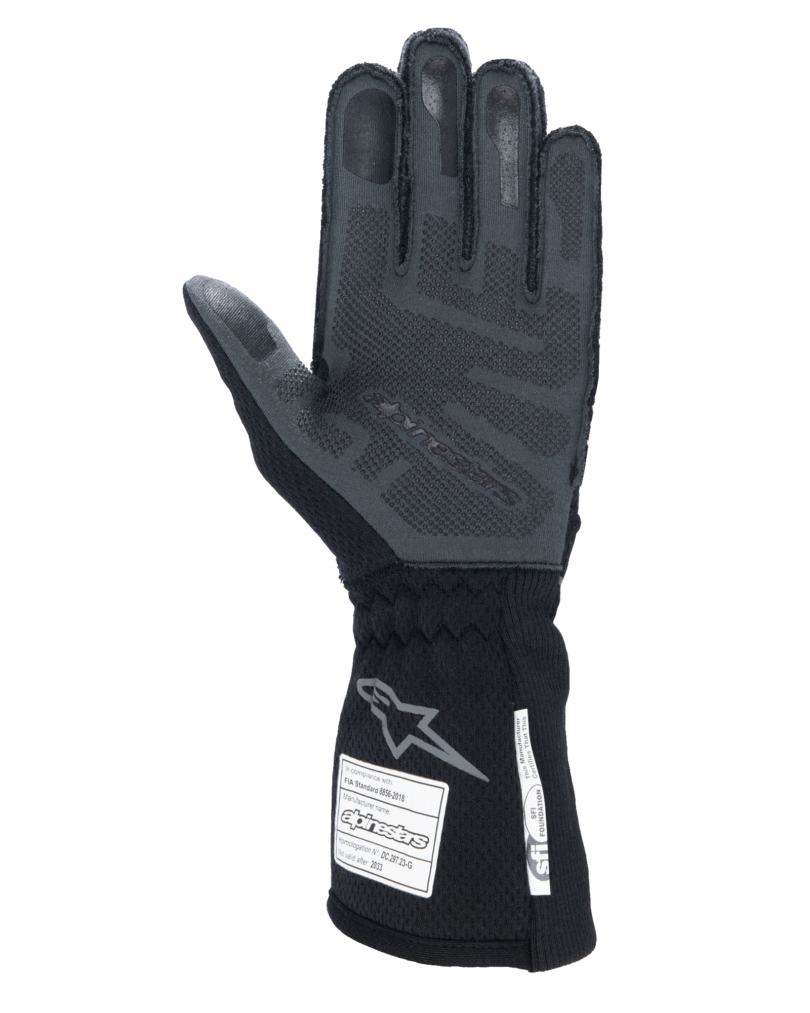 Tech-1 ZX V4 - Gray Auto Gloves | Alpinestars® Tech-1 ZX V4 - Gray Auto Gloves | Alpinestars®
