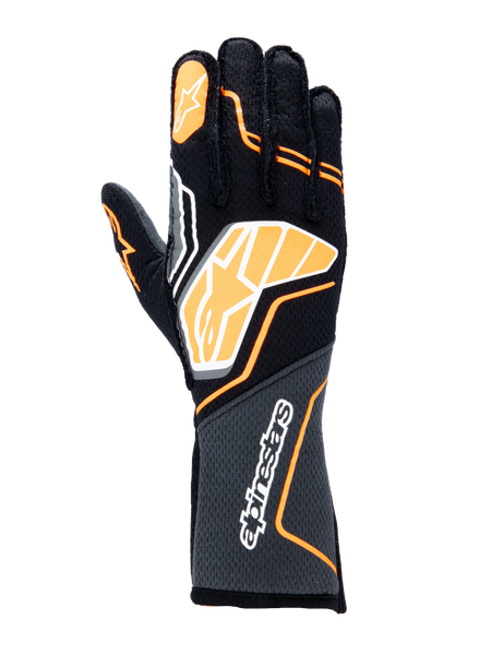 Tech-1 ZX V4 - Black Orange Auto Gloves | Alpinestars® Tech-1 ZX V4 - Black Orange Auto Gloves | Alpinestars®