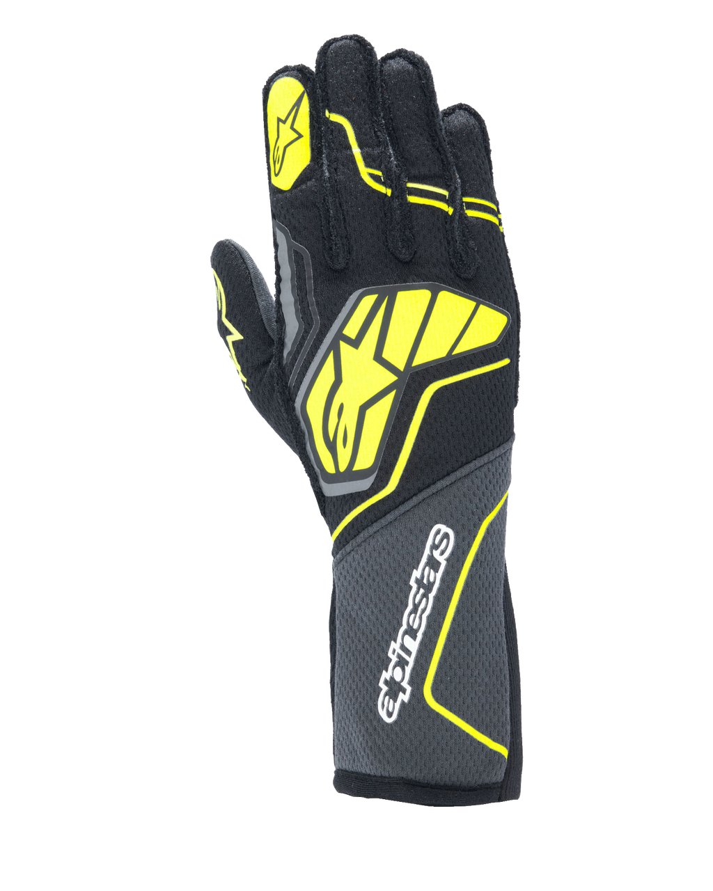 Alpinestars メッシュグローブ ブラック イエロー Tech-1 ZX V4 Alpinestars メッシュグローブ ブラック イエロー Tech-1 ZX V4