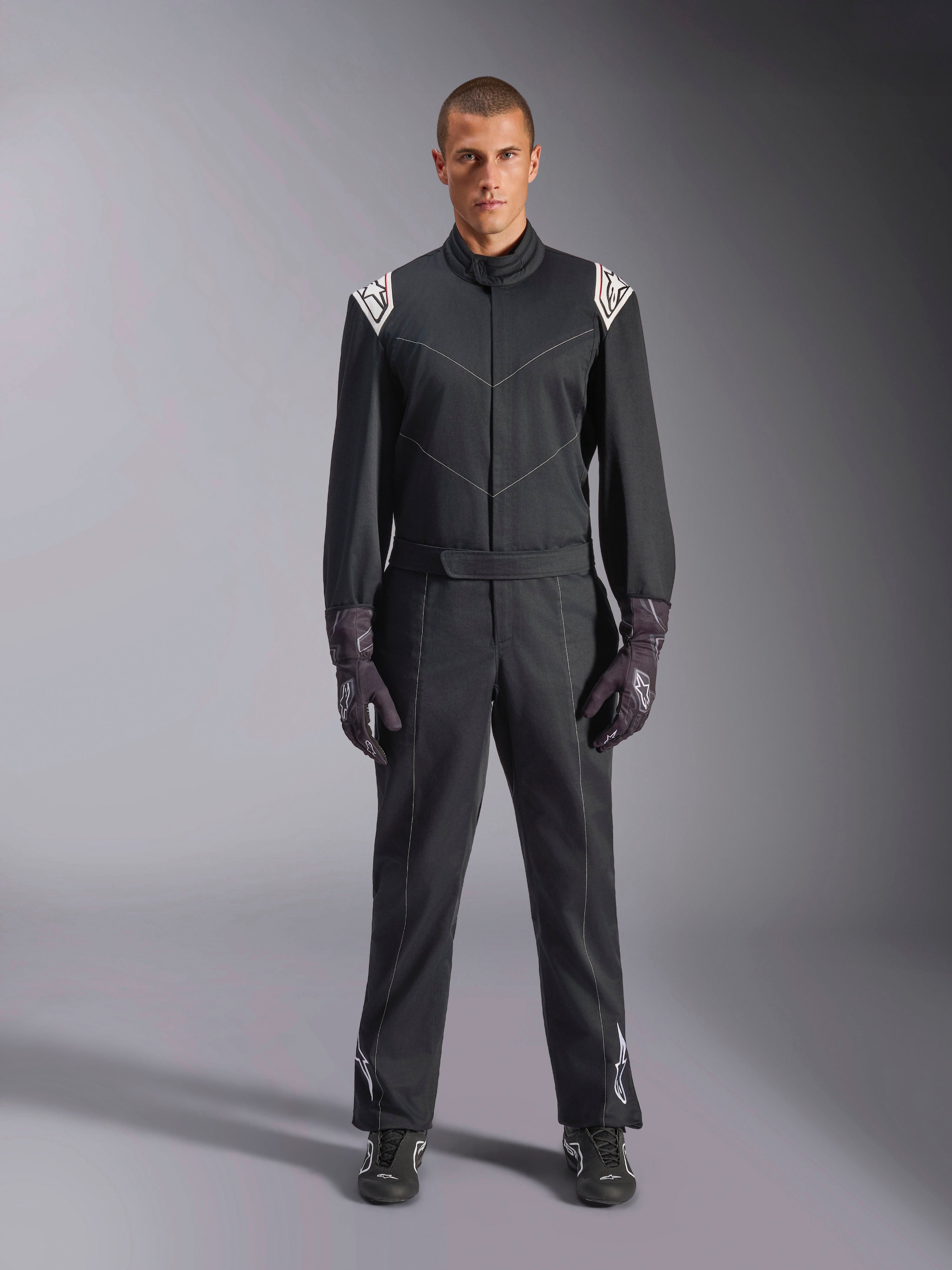 alpinestars アルパインスターズ KART INDOOR SUIT L Kart Indoor V2 - Black Karting Suit | Alpinestars®