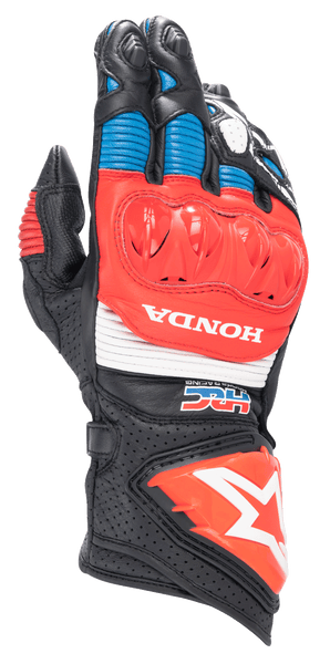 バイクウェア・装備 alpinestars x HONDA GP PRO R3 GLOVE Alpinestars Honda GP Pro R3 Gloves - RevZilla