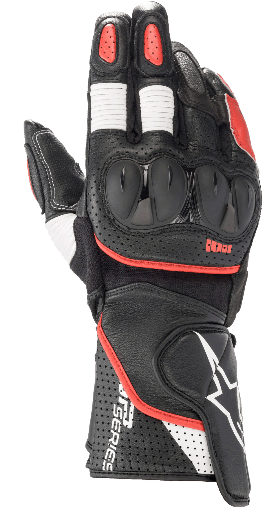 alpinestars handschuhe sp 2 L / Black White Bright Red