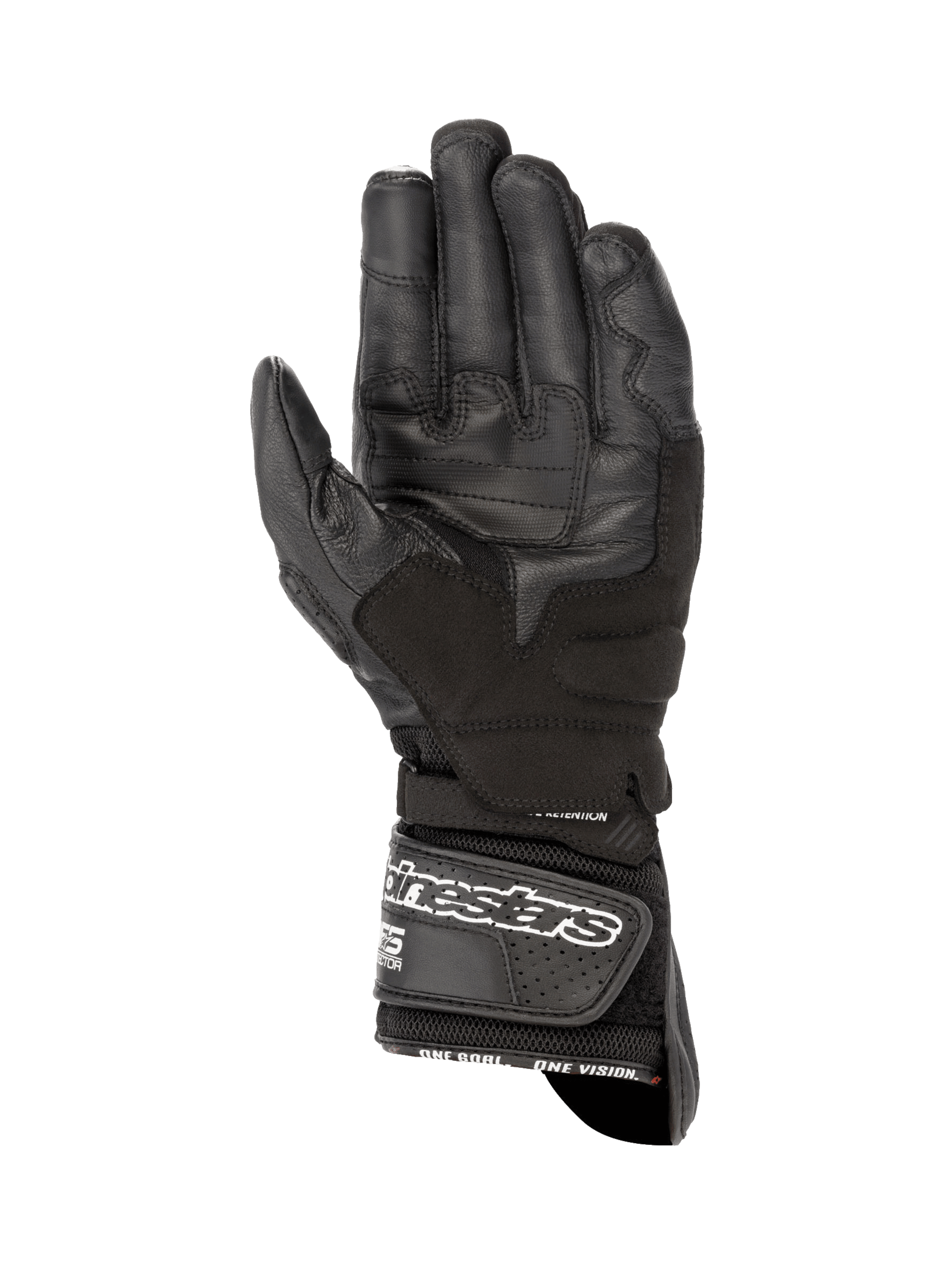 SP-8 V3 Air - Black Motorcycle Gloves | Alpinestars®