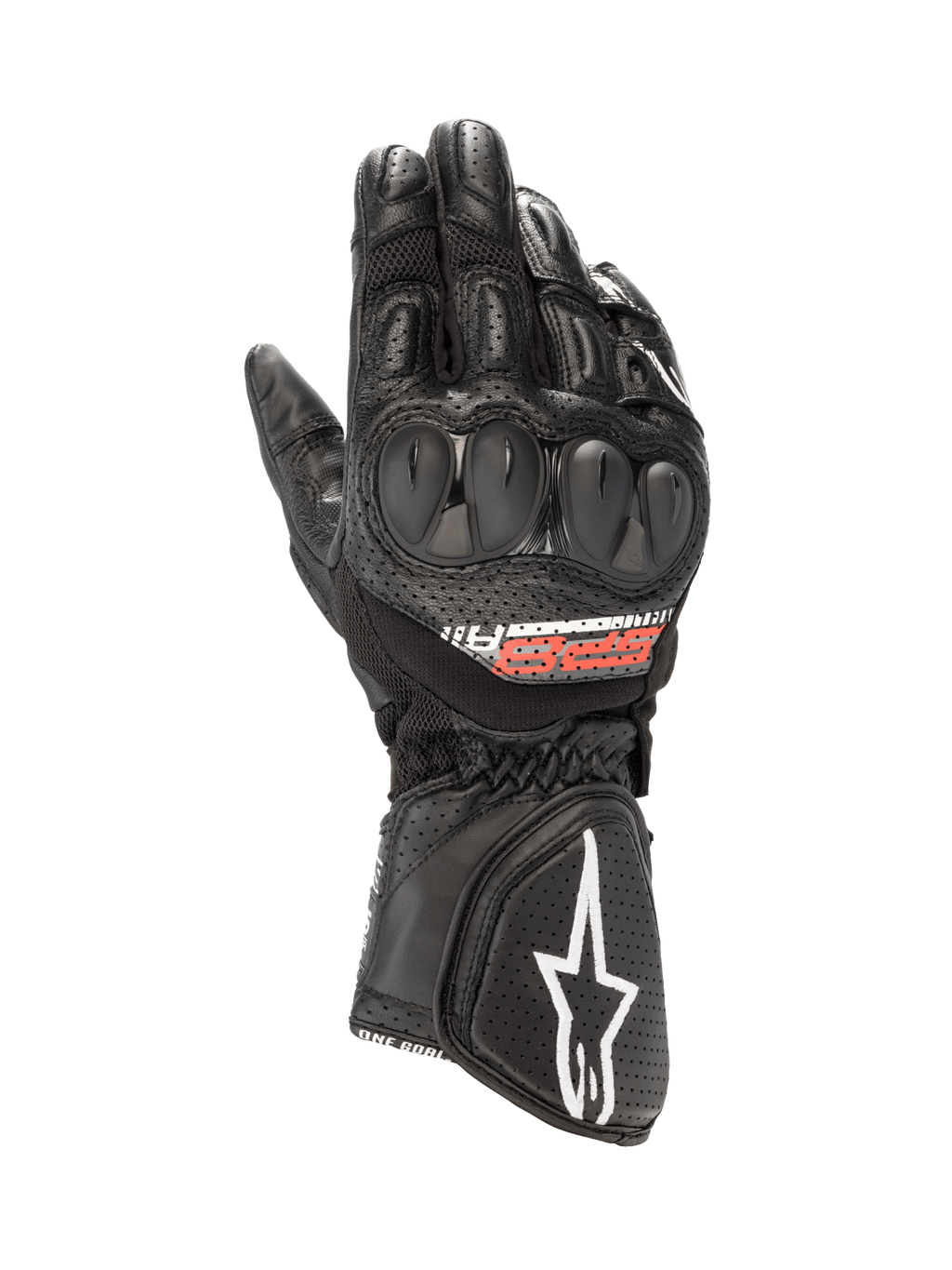 SP-8 V3 Air - Black Motorcycle Gloves | Alpinestars®
